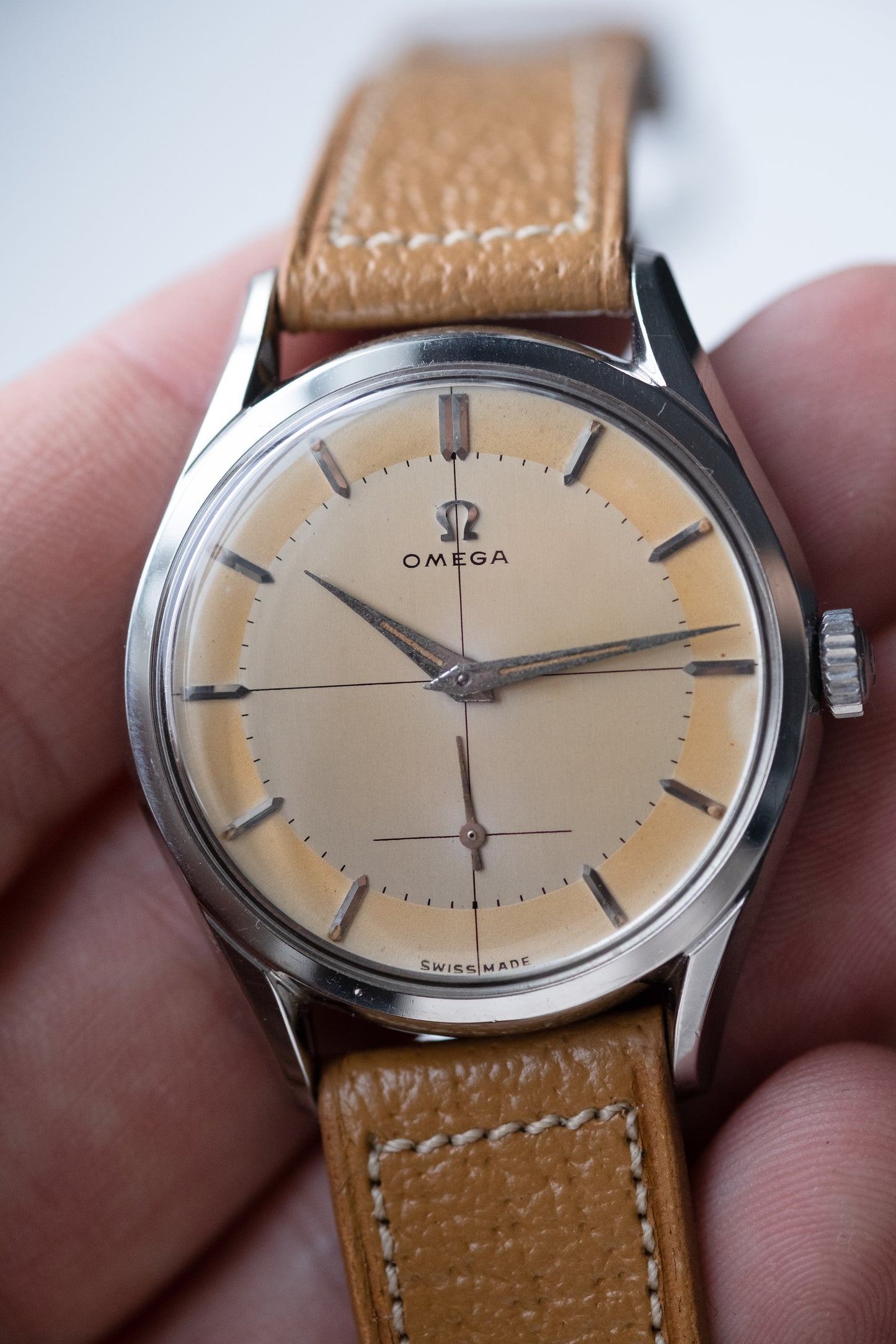 OMEGA Two Tone Tropical Sub Second Ref. 2791-5 (1954)