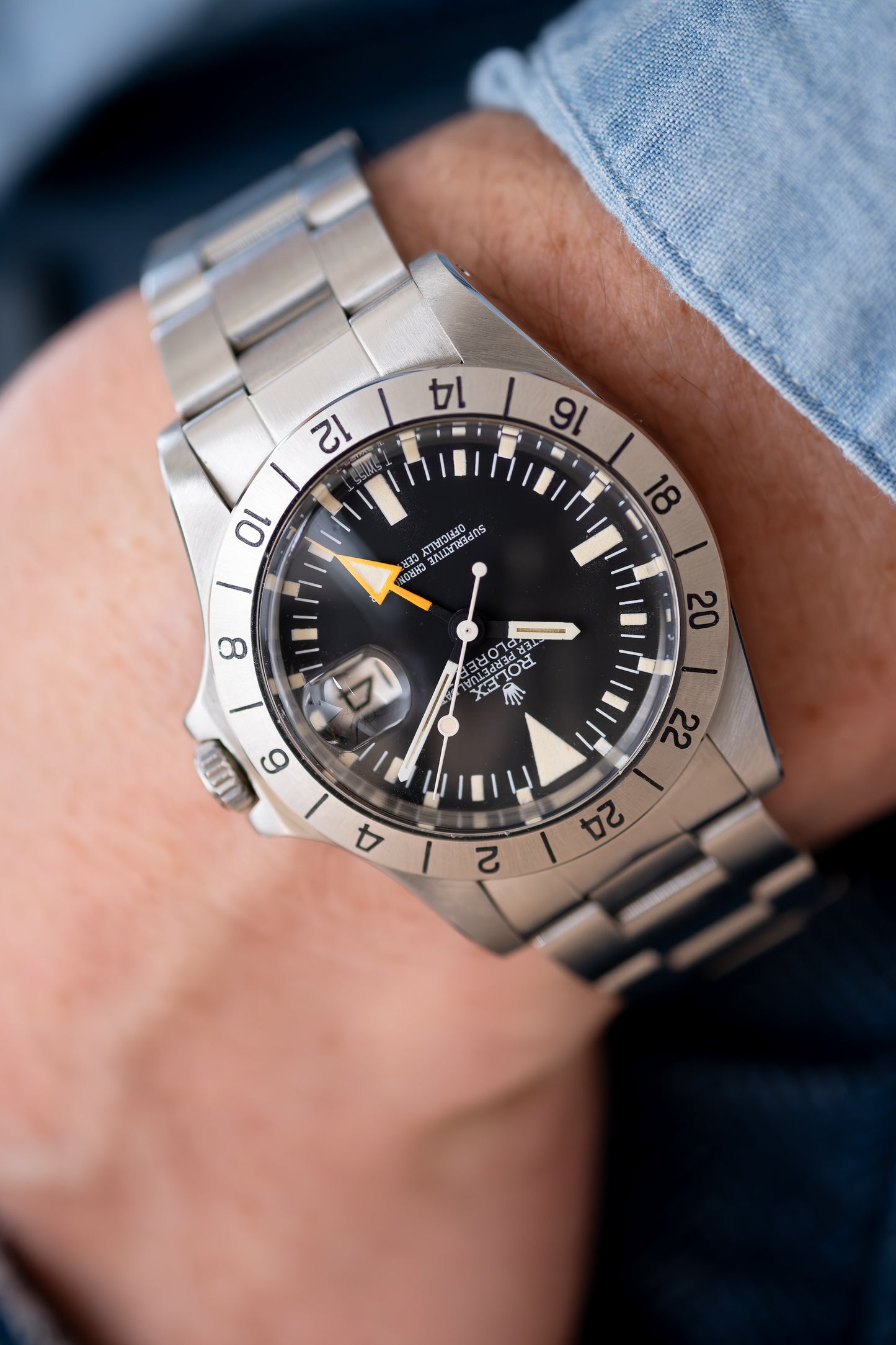 ROLEX Explorer II "Freccione" Ref. 1655 Mark 3 Radial Dial (1978)