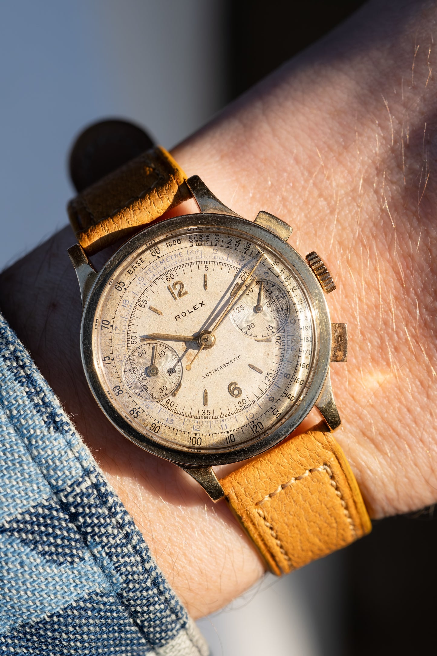 ROLEX 18k Antimagnetic Chronograph Reference 2811 (1938)