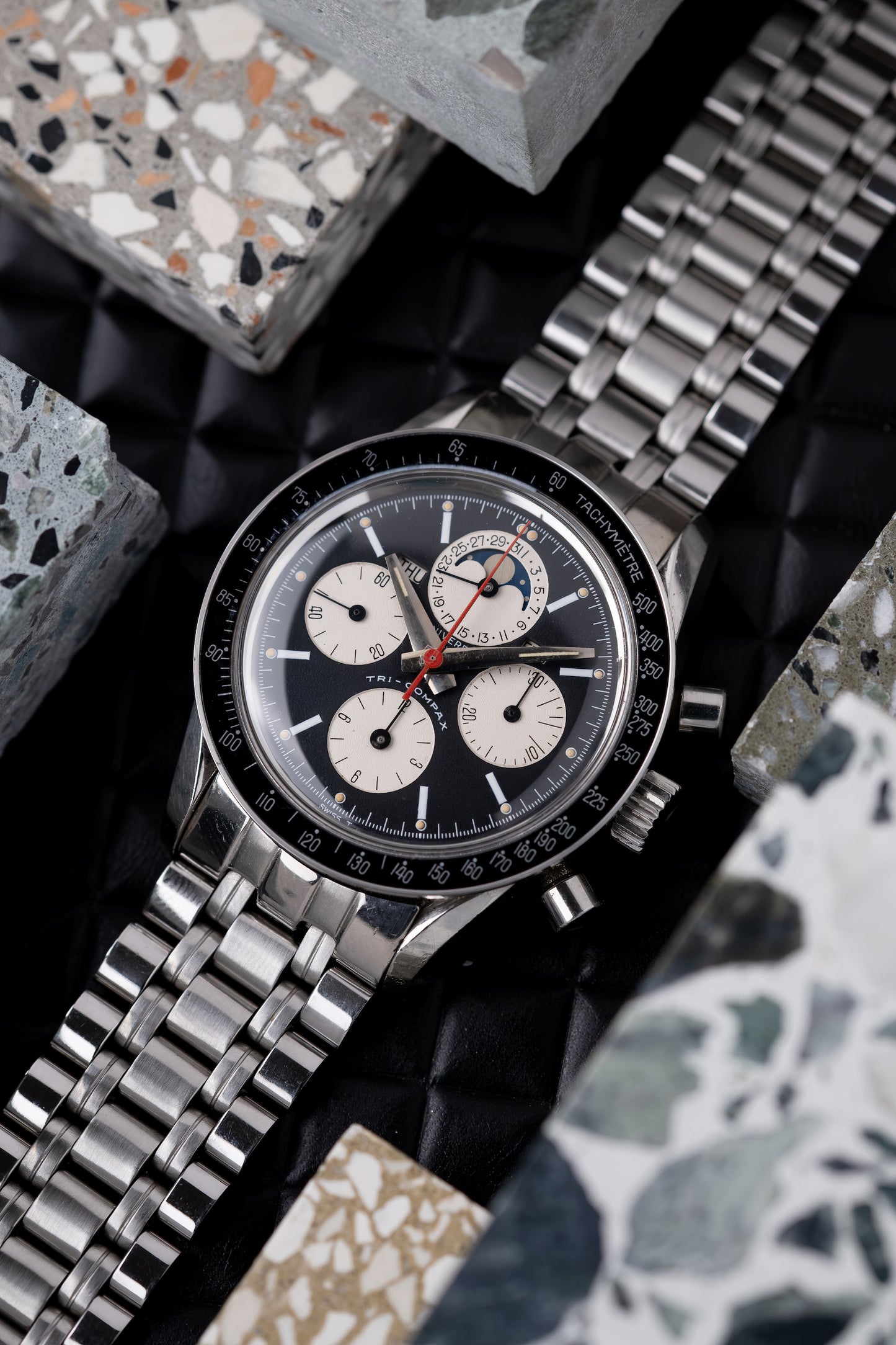 UNIVERSAL GENEVE Tri Compax Chronograph Ref. 881101/02 Evil Clapton (1965)