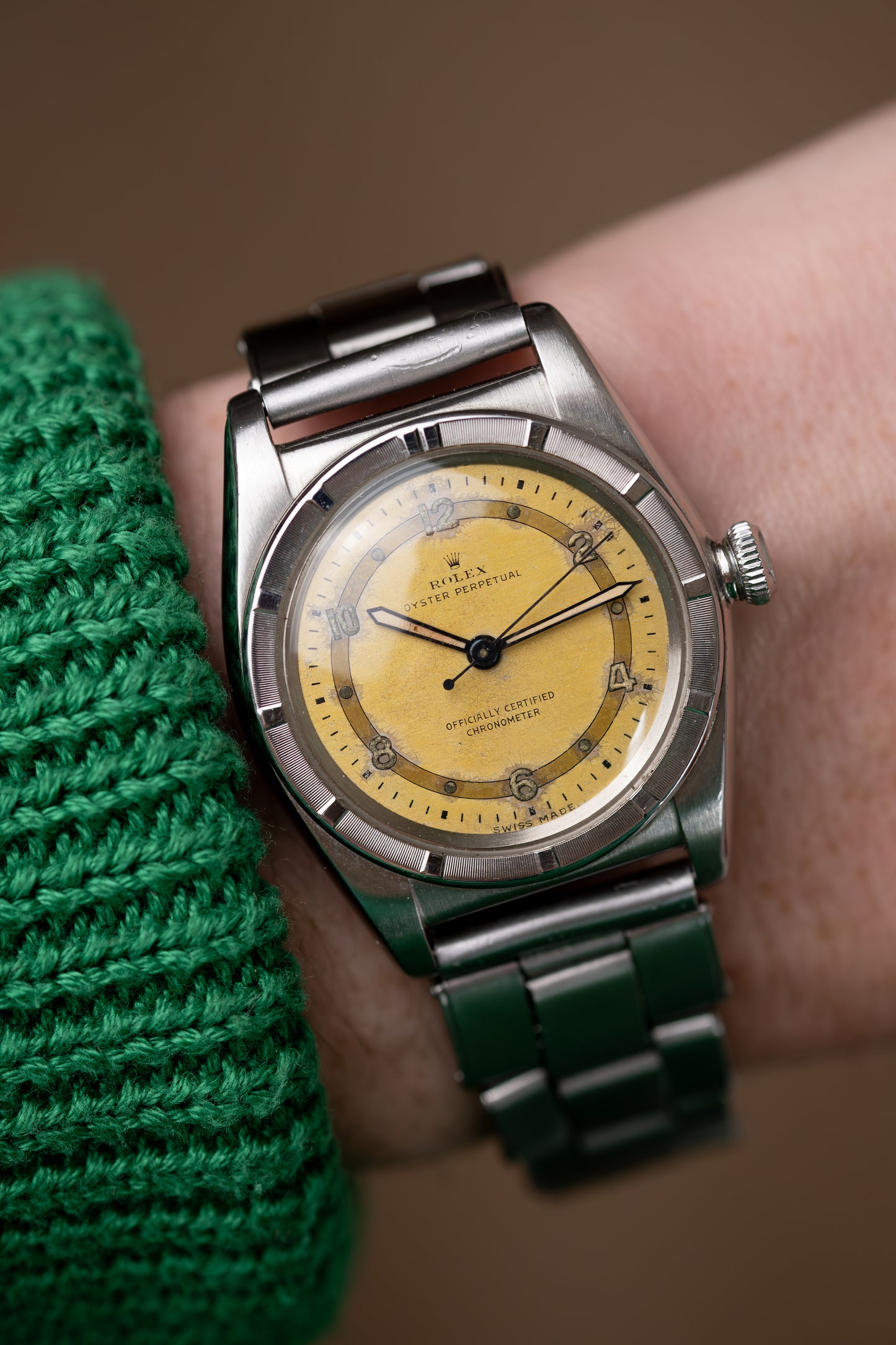 ROLEX Oyster Perpetual Bubbleback Ref. 3372 (1946)