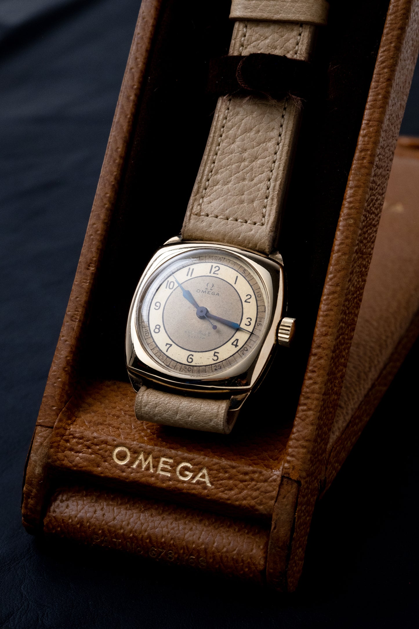 OMEGA 9ct Cushion Case Cal. 23.4 SC (1935)