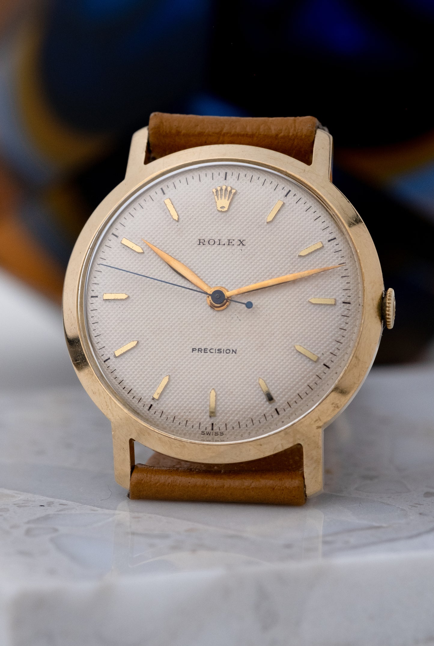 ROLEX Precision Jumbo Waffle Dial ref. 534 (c. 1950s)