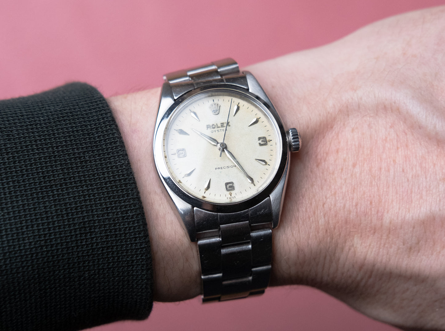 ROLEX Oyster Precision Ref 6422 Explorer Dial Calibre 1210 (1957)