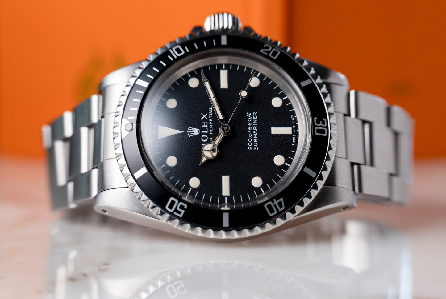 ROLEX Submariner Ref. 5513 Meters First Matte Dial + Box (1969)