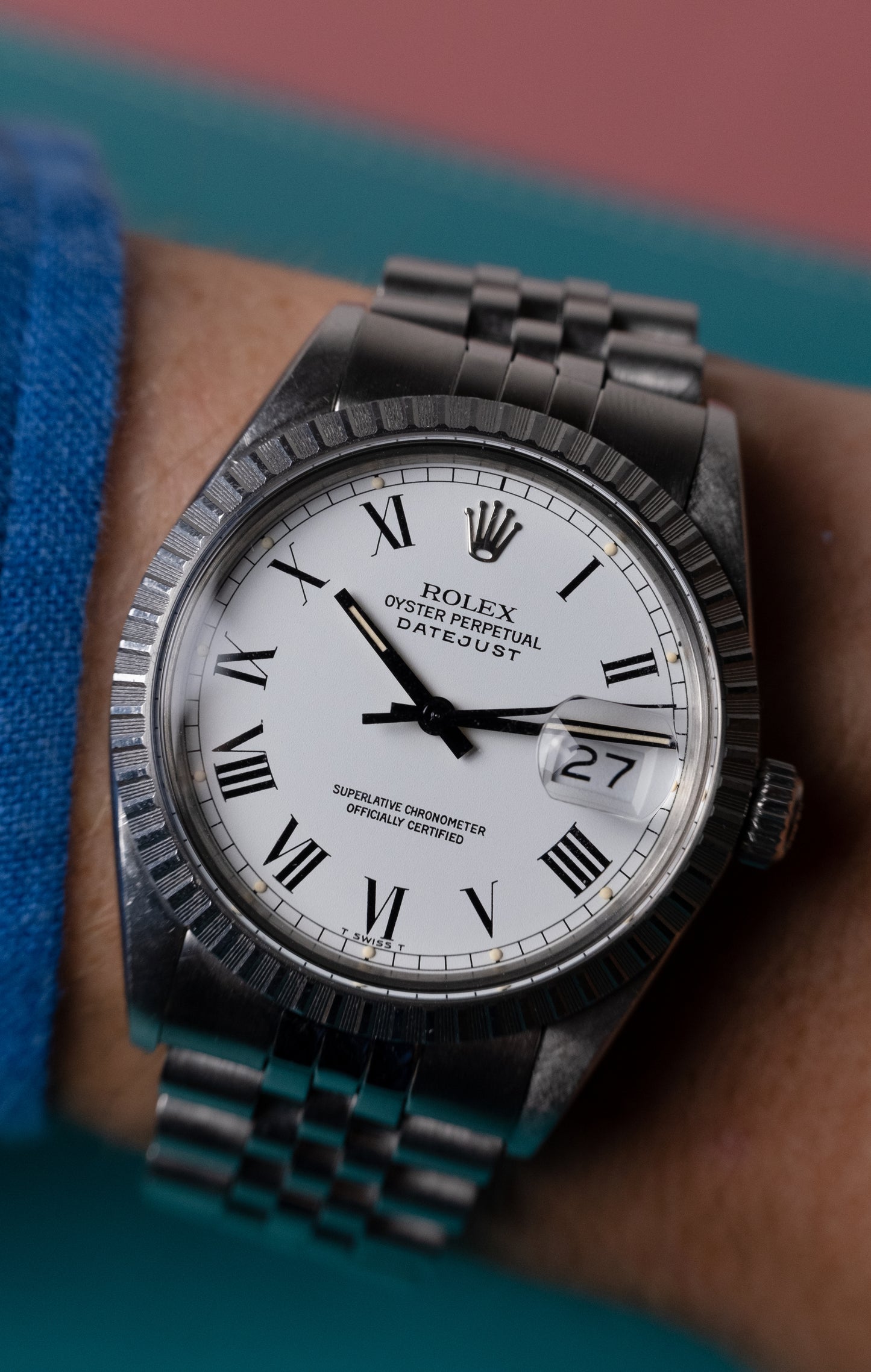 ROLEX Oyster Perpetual Datejust Ref. 16030 Buckley Dial (1985)