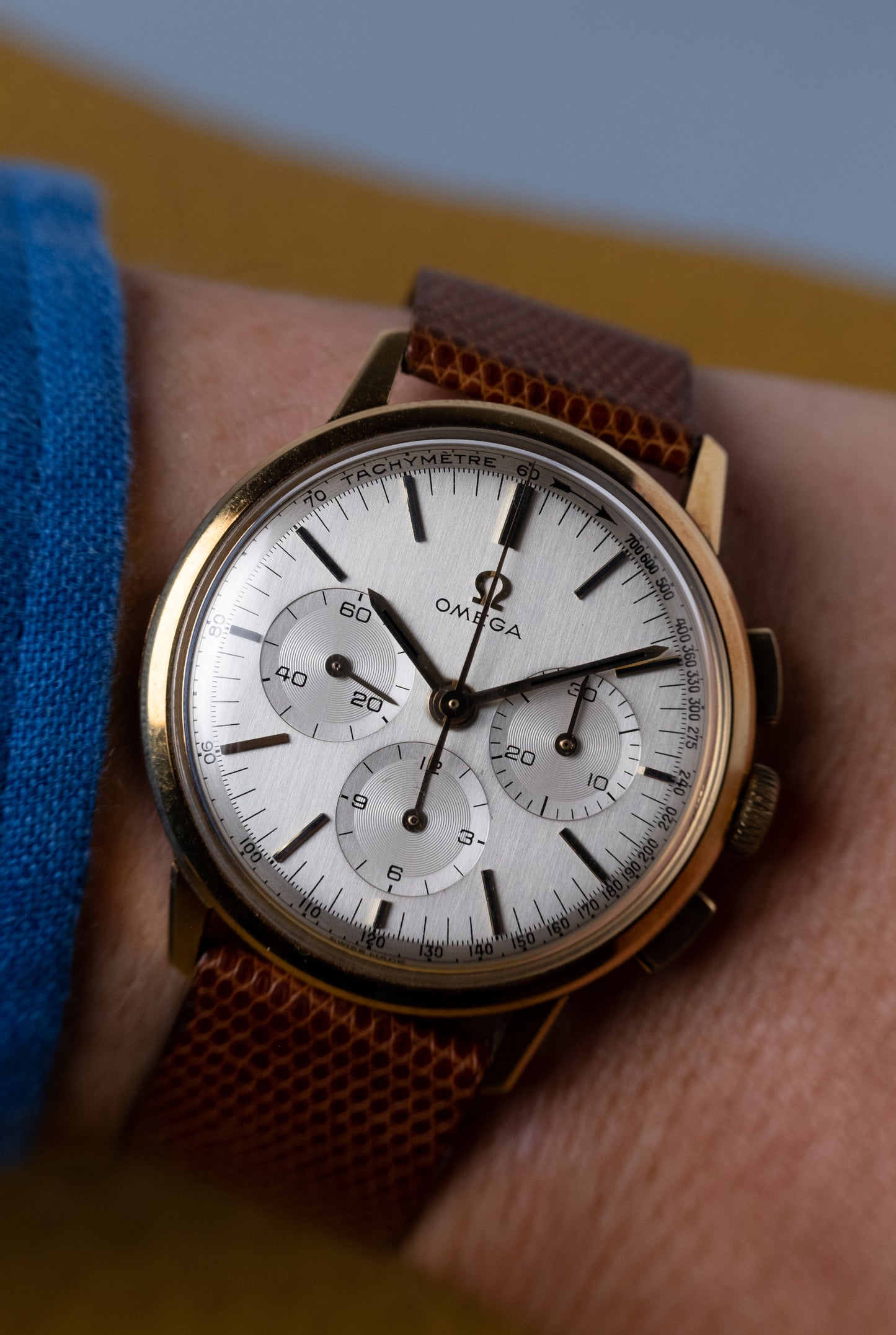 OMEGA 18k Chronograph Cal. 321 Ref. BA 101.010 65 (1967)