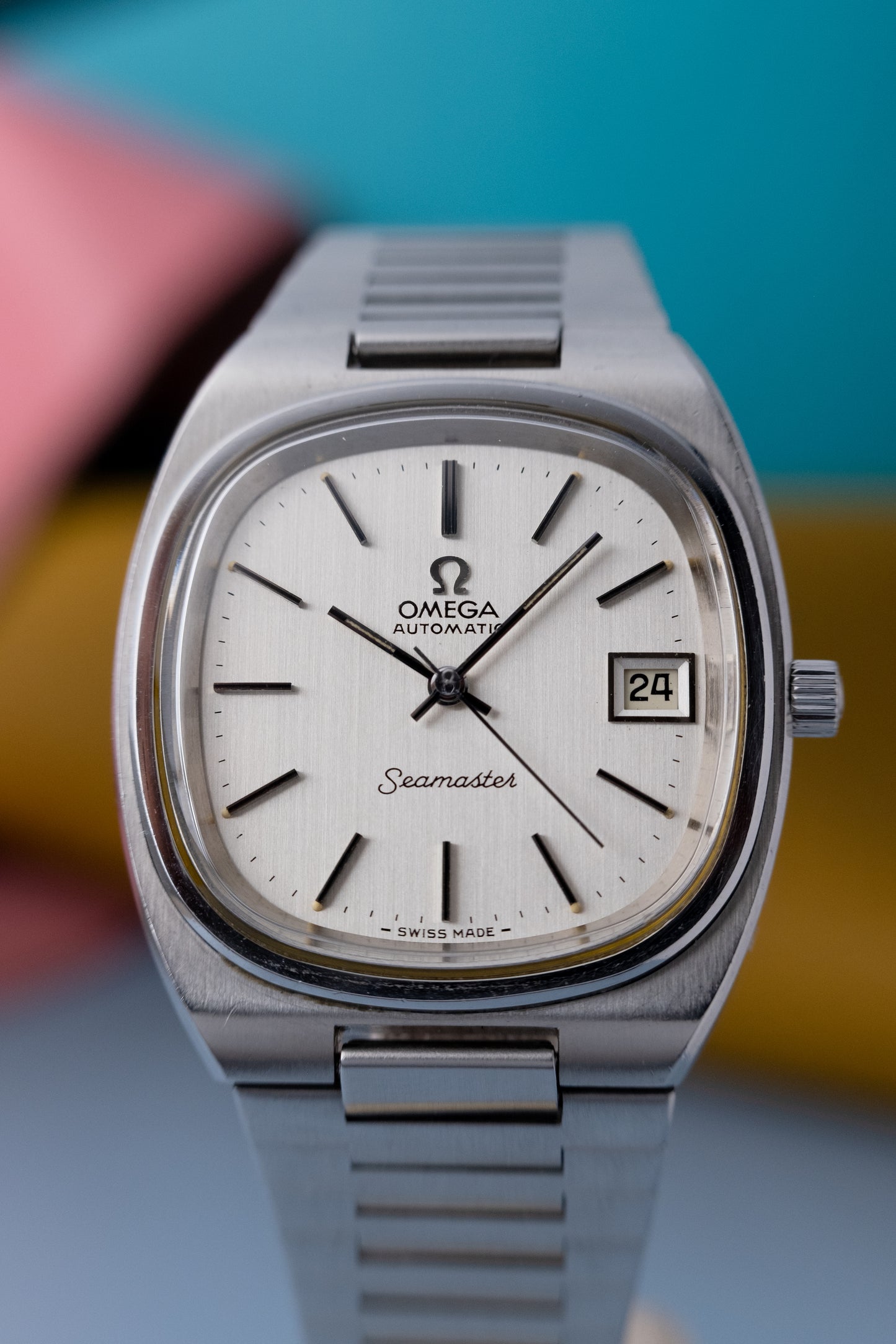 Omega Automatic Seamaster Tv Dial Ref 166.0207 (c. 1970)