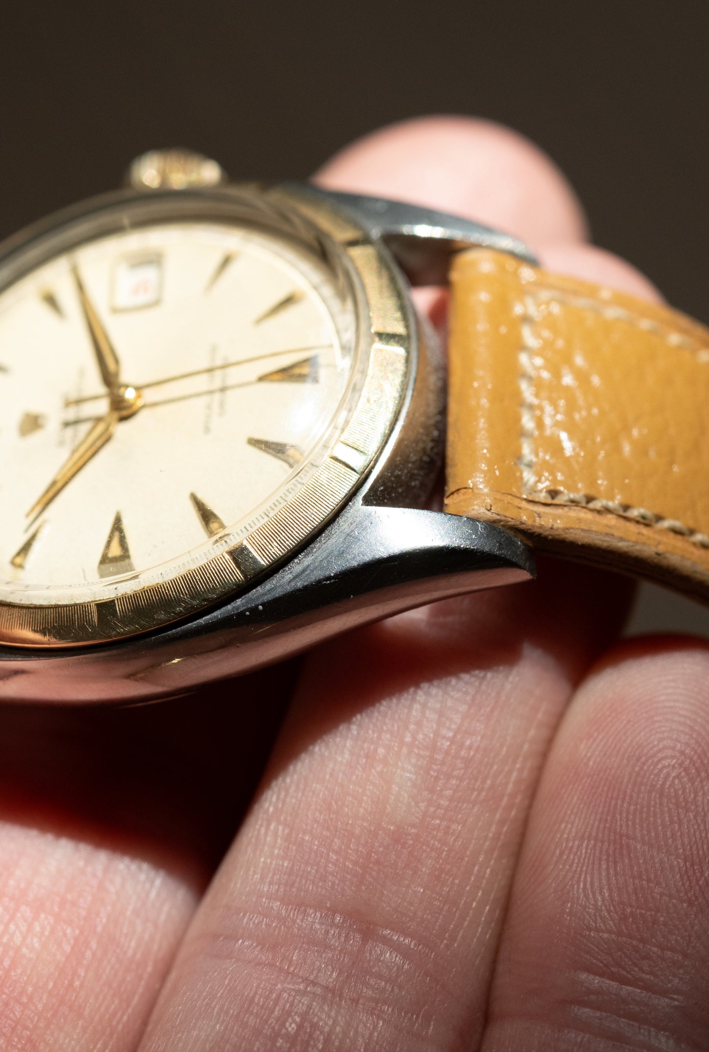 ROLEX Oyster Perpetual "Ovettone" Big Bubbleback Ref. 6105 (1953)