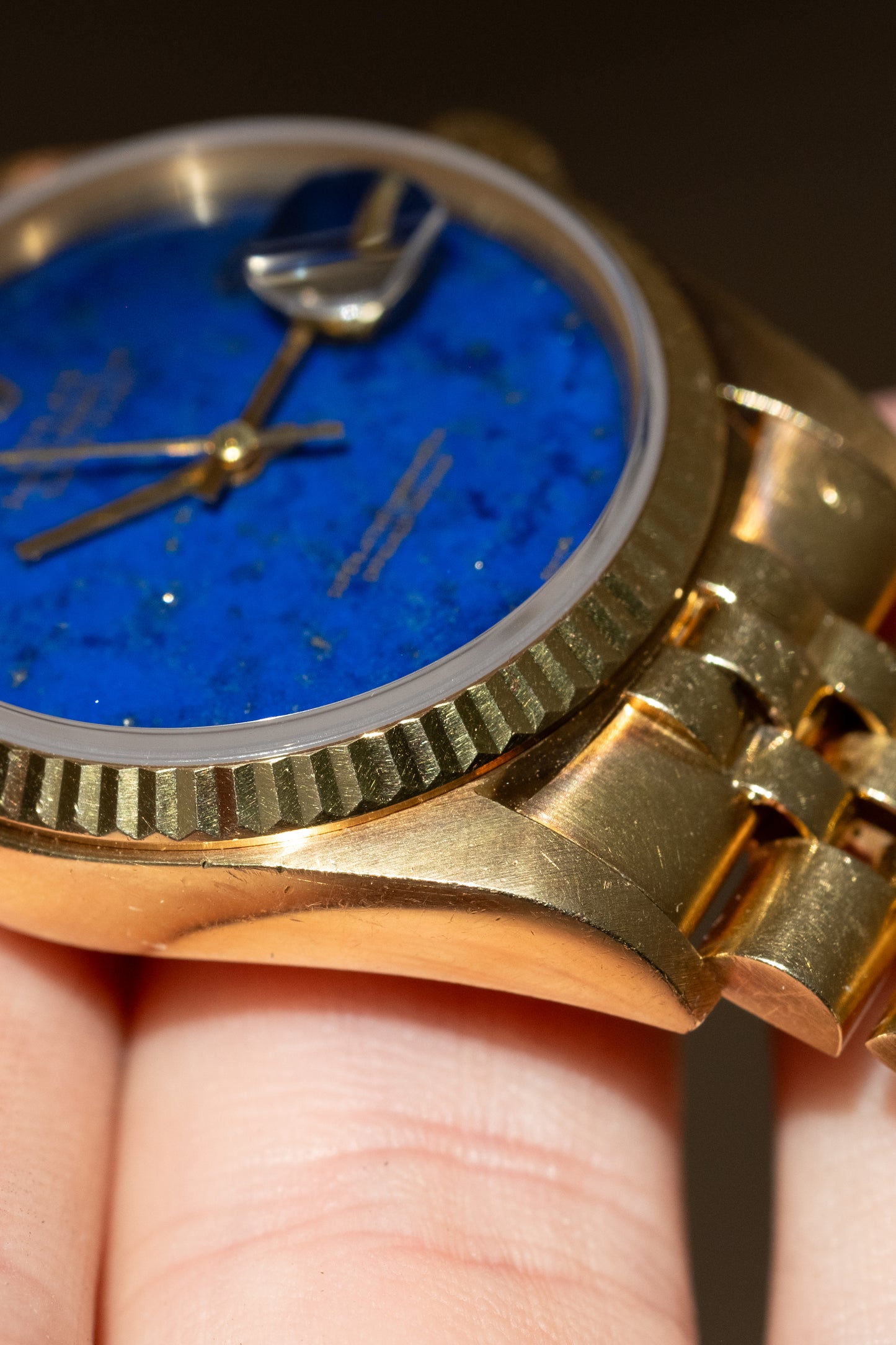ROLEX Oyster Perpetual Datejust Ref. 16018 Lapis Lazuli Stone Dial (1979)