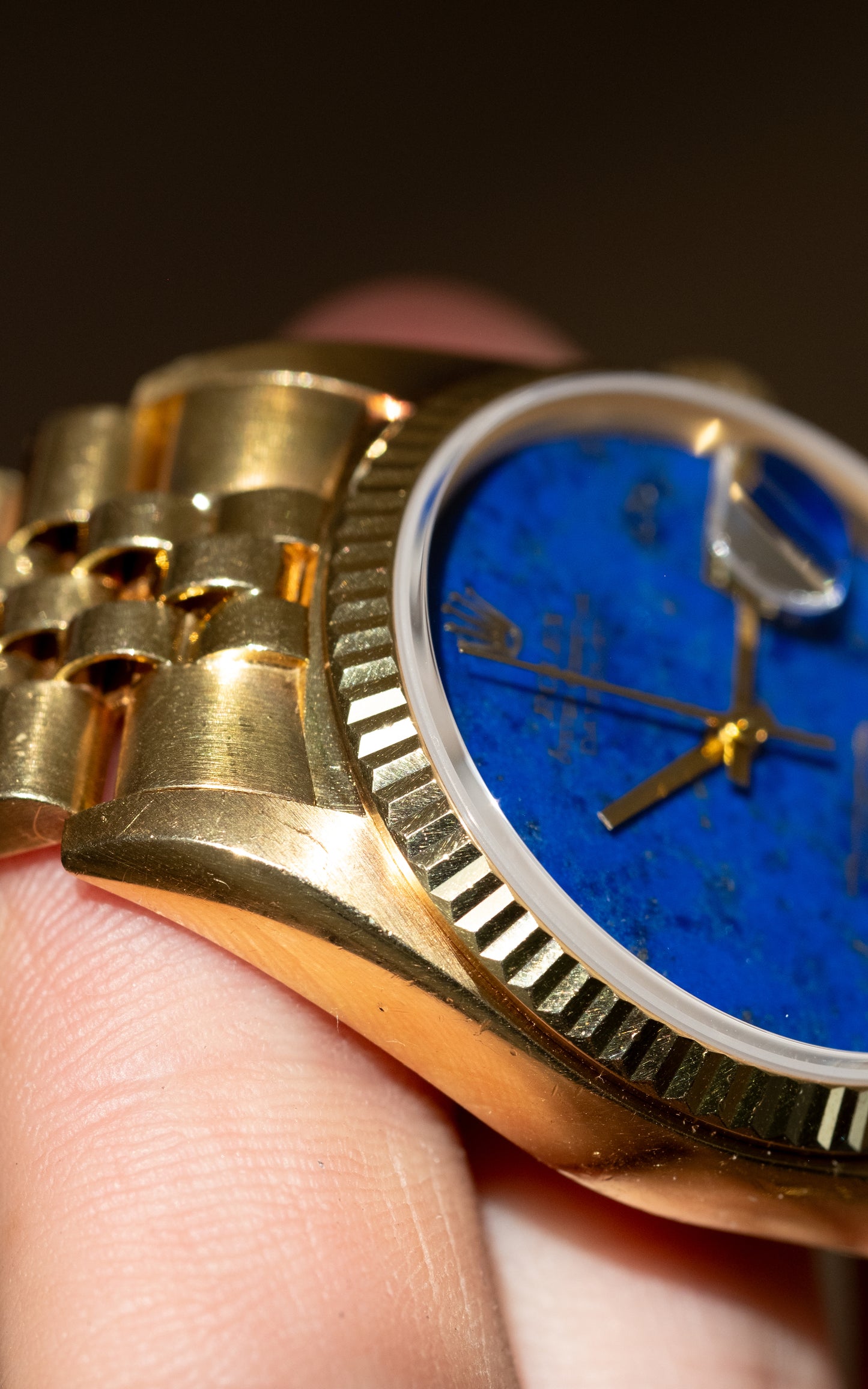 ROLEX Oyster Perpetual Datejust Ref. 16018 Lapis Lazuli Stone Dial (1979)
