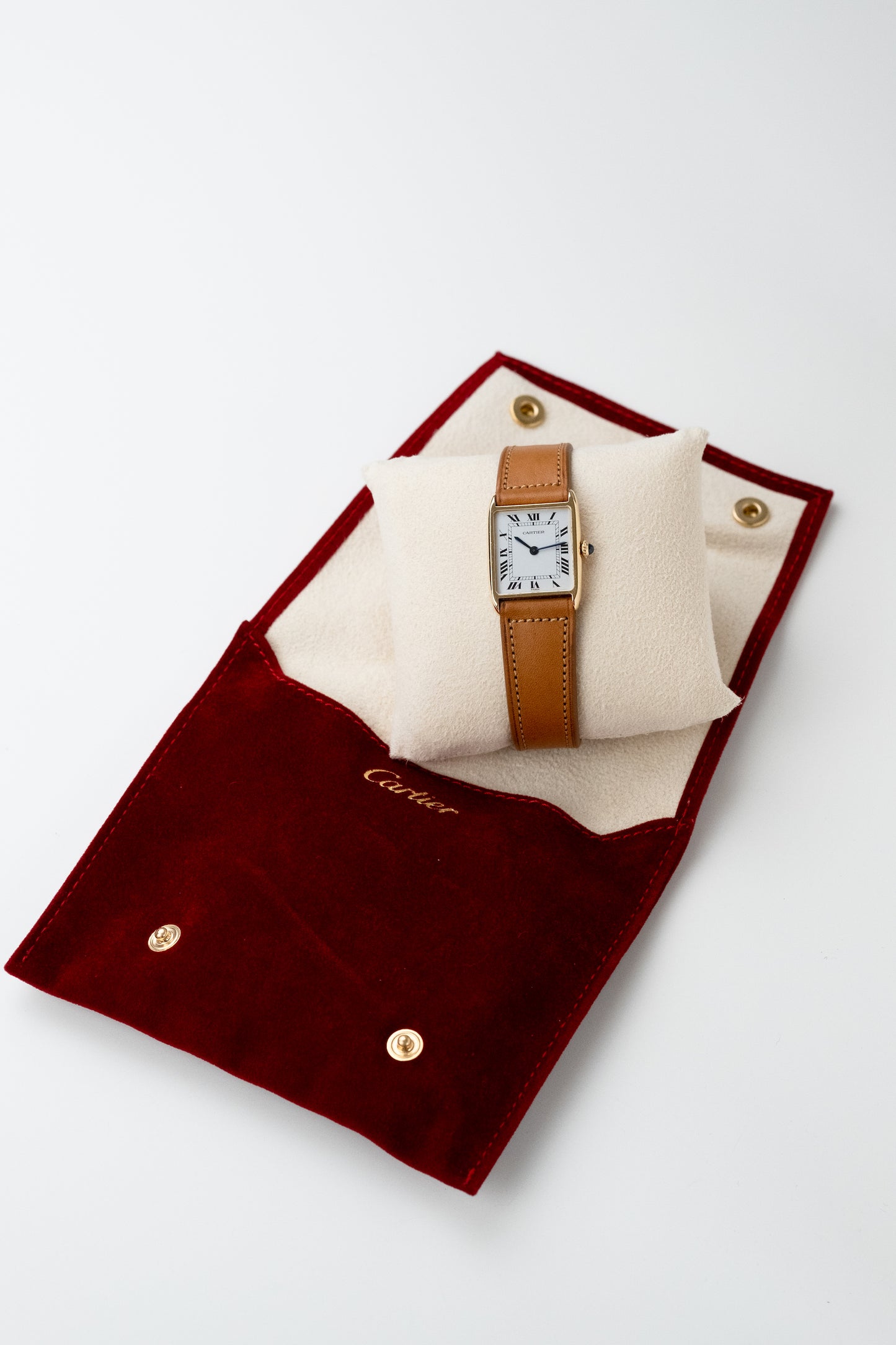 CARTIER Tank Arrondie Mecanique Paris Dial (c. 1980)