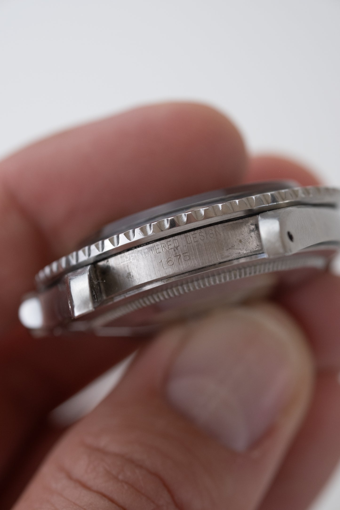 ROLEX GMT Master Ref. 1675 Long E Faded Fat Font Pepsi (1971)