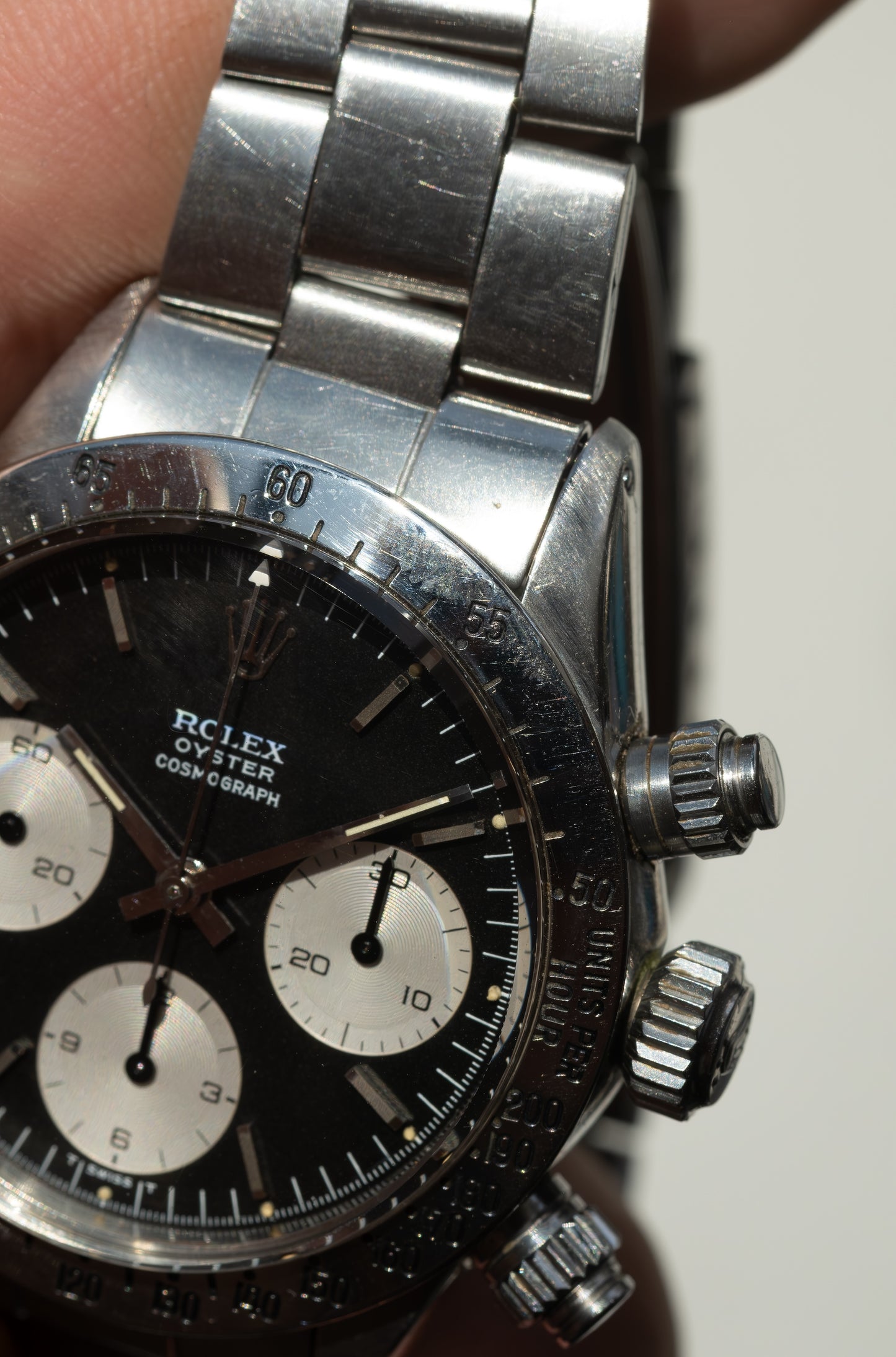 ROLEX Oyster Cosmograph ROC  No Daytona Ref. 6265 Mk1 Bezel - boxes, booklets and purchase receipt (1971)