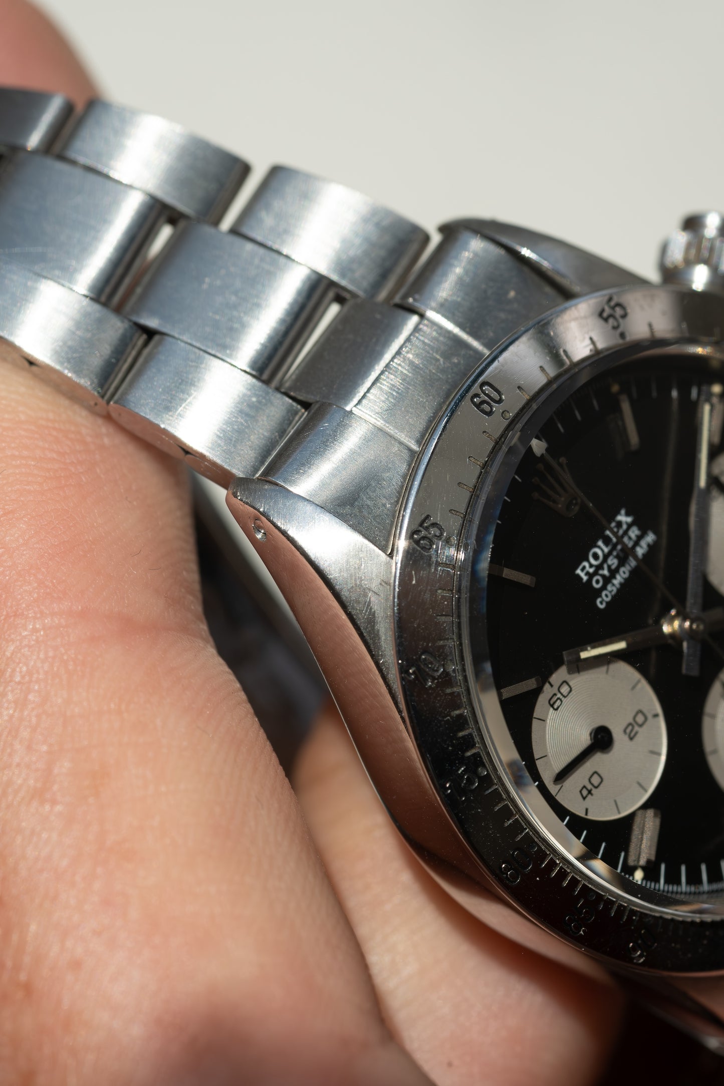 ROLEX Oyster Cosmograph ROC  No Daytona Ref. 6265 Mk1 Bezel - boxes, booklets and purchase receipt (1971)