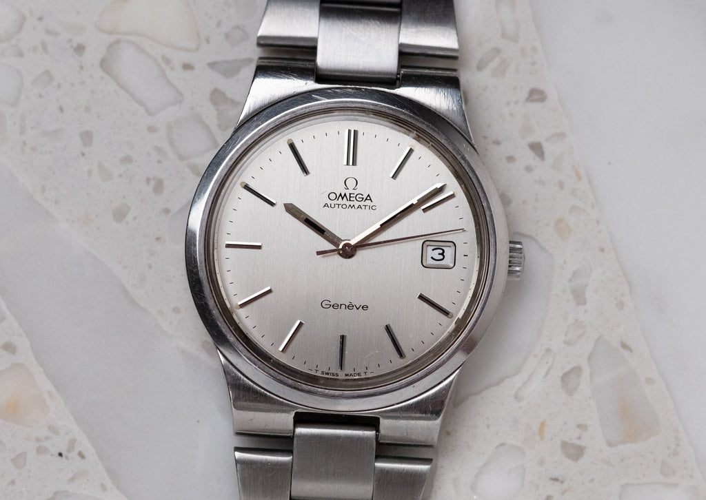 Omega Automatic Geneve Ref. 166.0173 Box and Papers (1974)