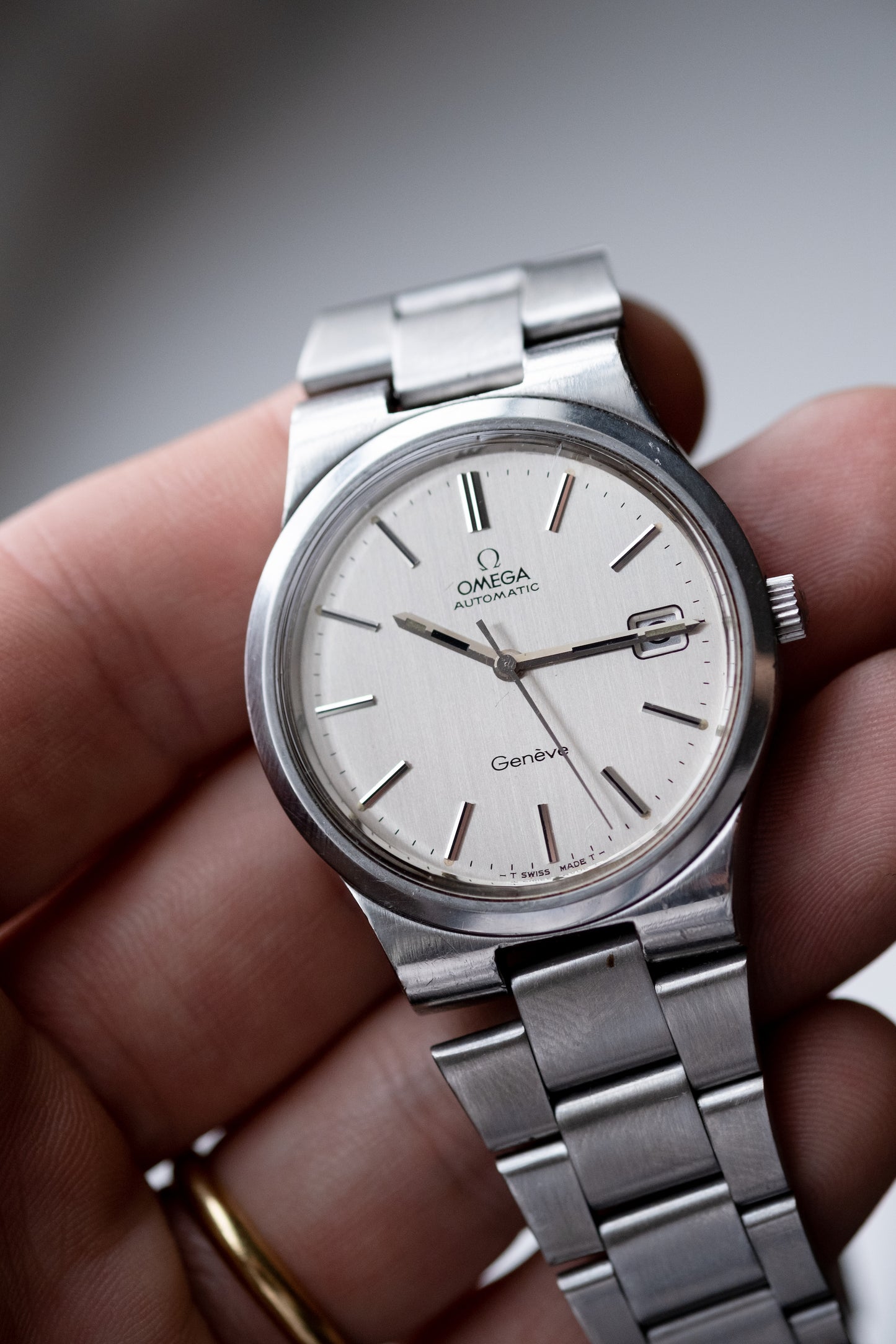 Omega Automatic Geneve Ref. 166.0173 Box and Papers (1974)