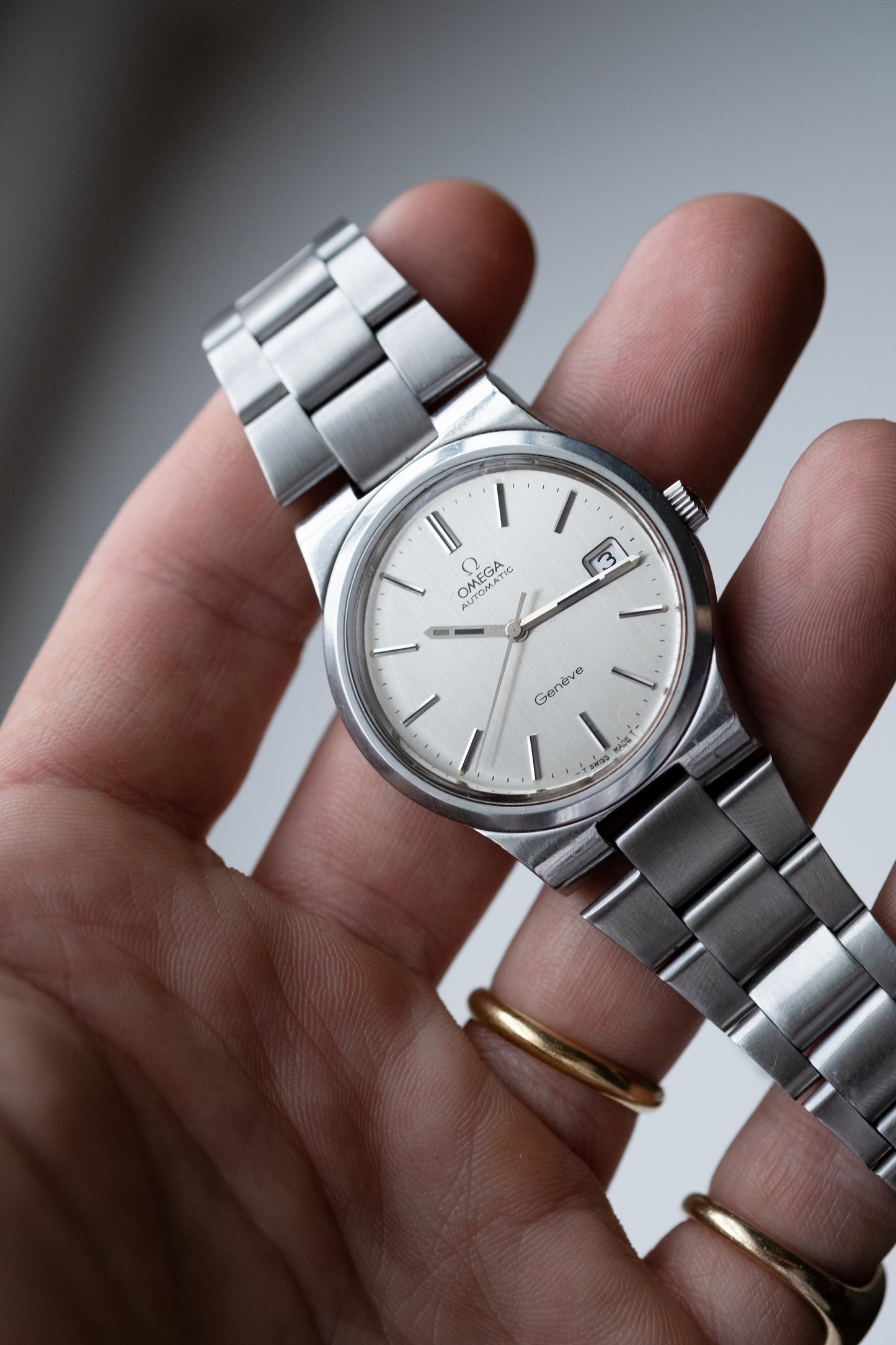 Omega Automatic Geneve Ref. 166.0173 Box and Papers (1974)