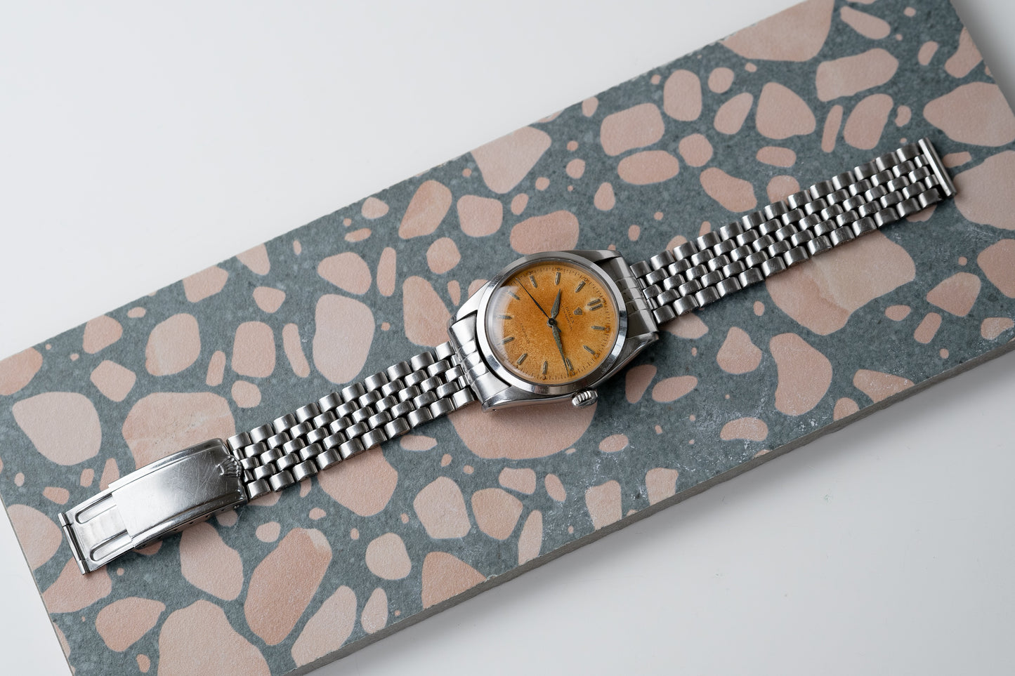 ROLEX Oyster Perpetual Tropical Pre Explorer Ovettone Ref. 6298 (1953)