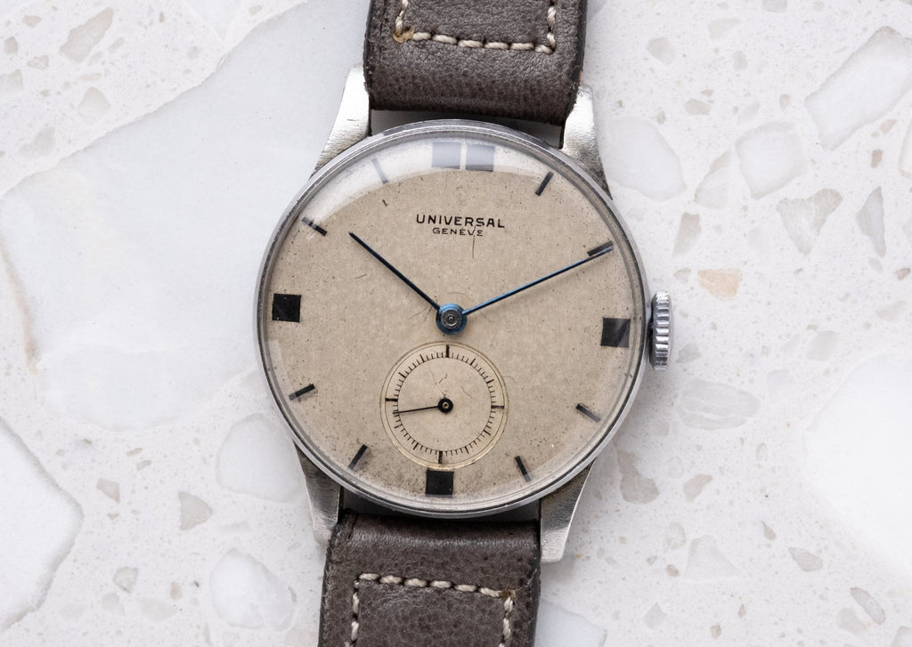Universal Geneve Bauhaus Dial Sub Second (c. 1930s)