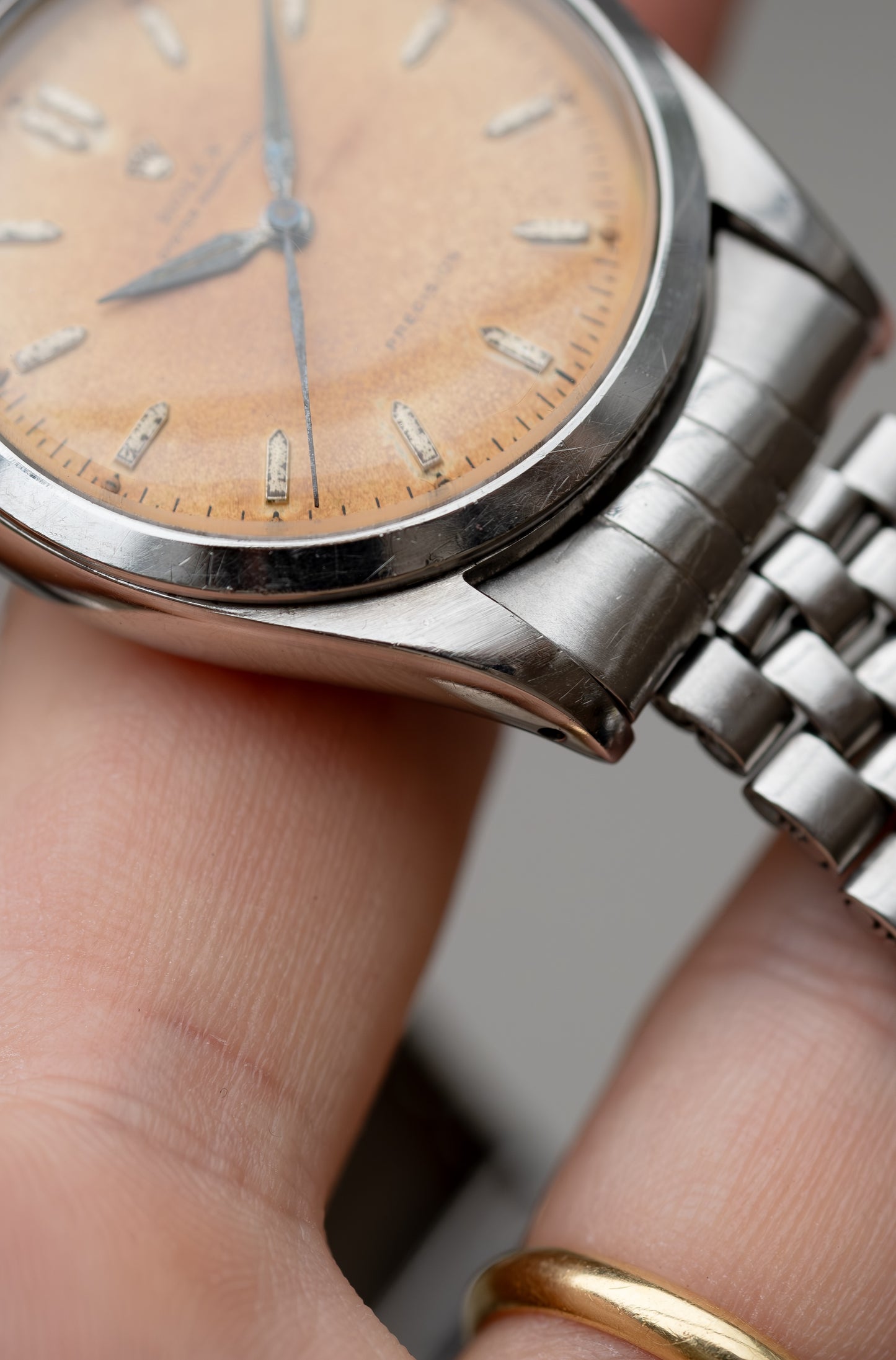 ROLEX Oyster Perpetual Tropical Pre Explorer Ovettone Ref. 6298 (1953)