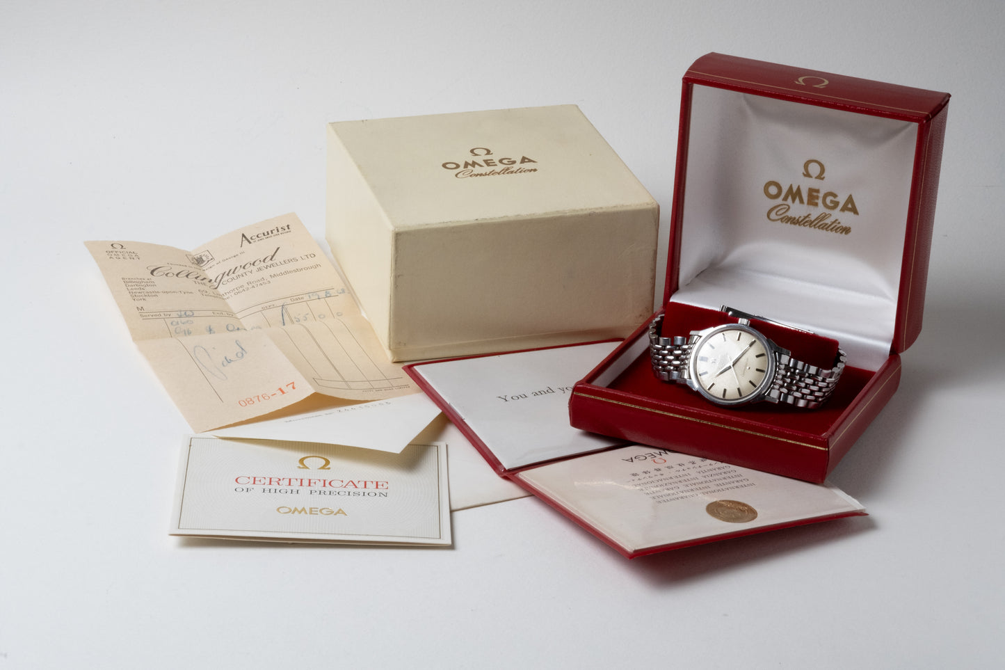 OMEGA Constellation Dog Leg Ref. 167.005 Full Set (1966)