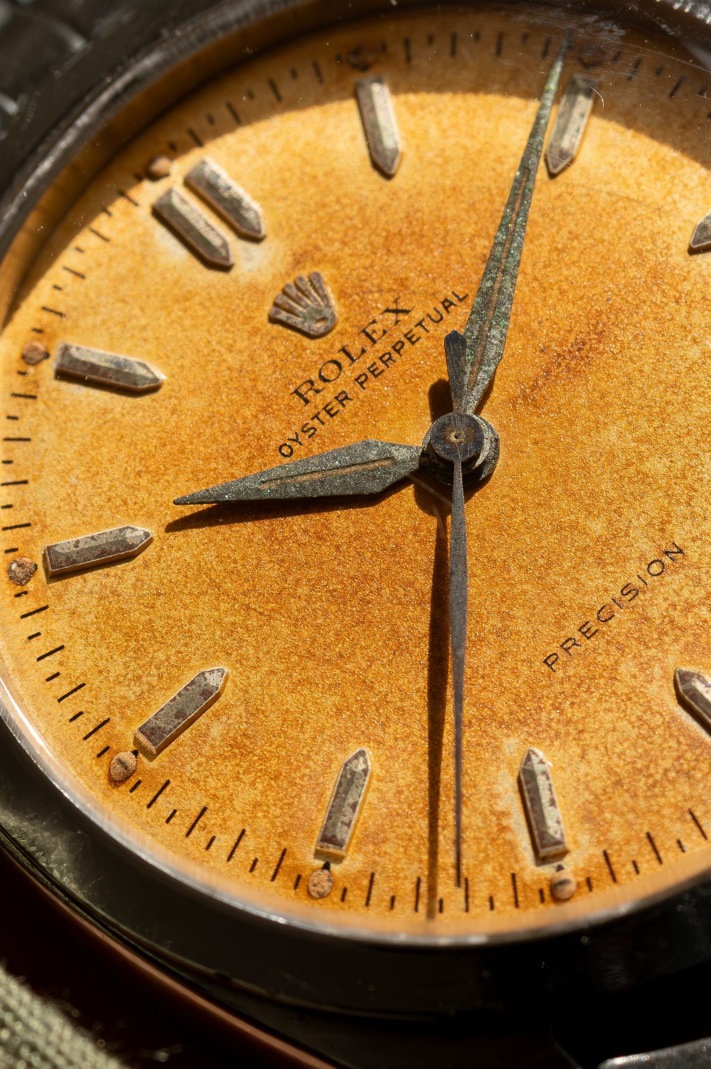 ROLEX Oyster Perpetual Tropical Pre Explorer Ovettone Ref. 6298 (1953)