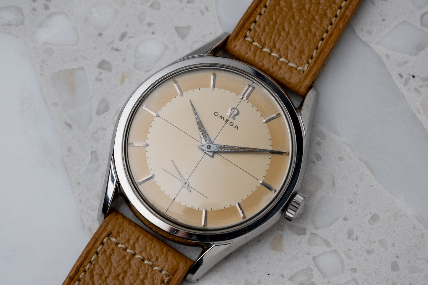 OMEGA Two Tone Tropical Sub Second Ref. 2791-5 (1954)