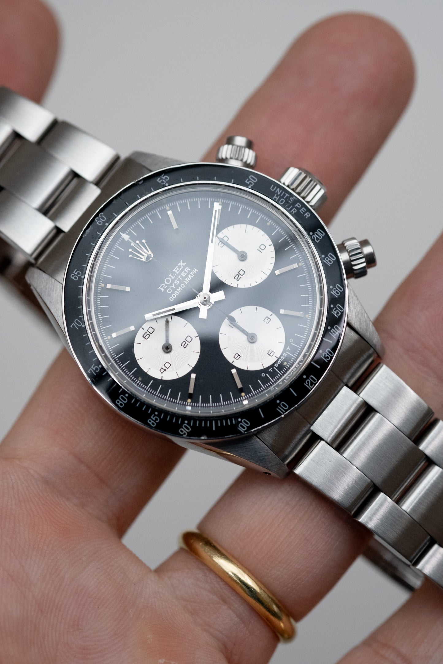 ROLEX Cosmograph Daytona Reference 6263 Black Sigma Dial (1975)