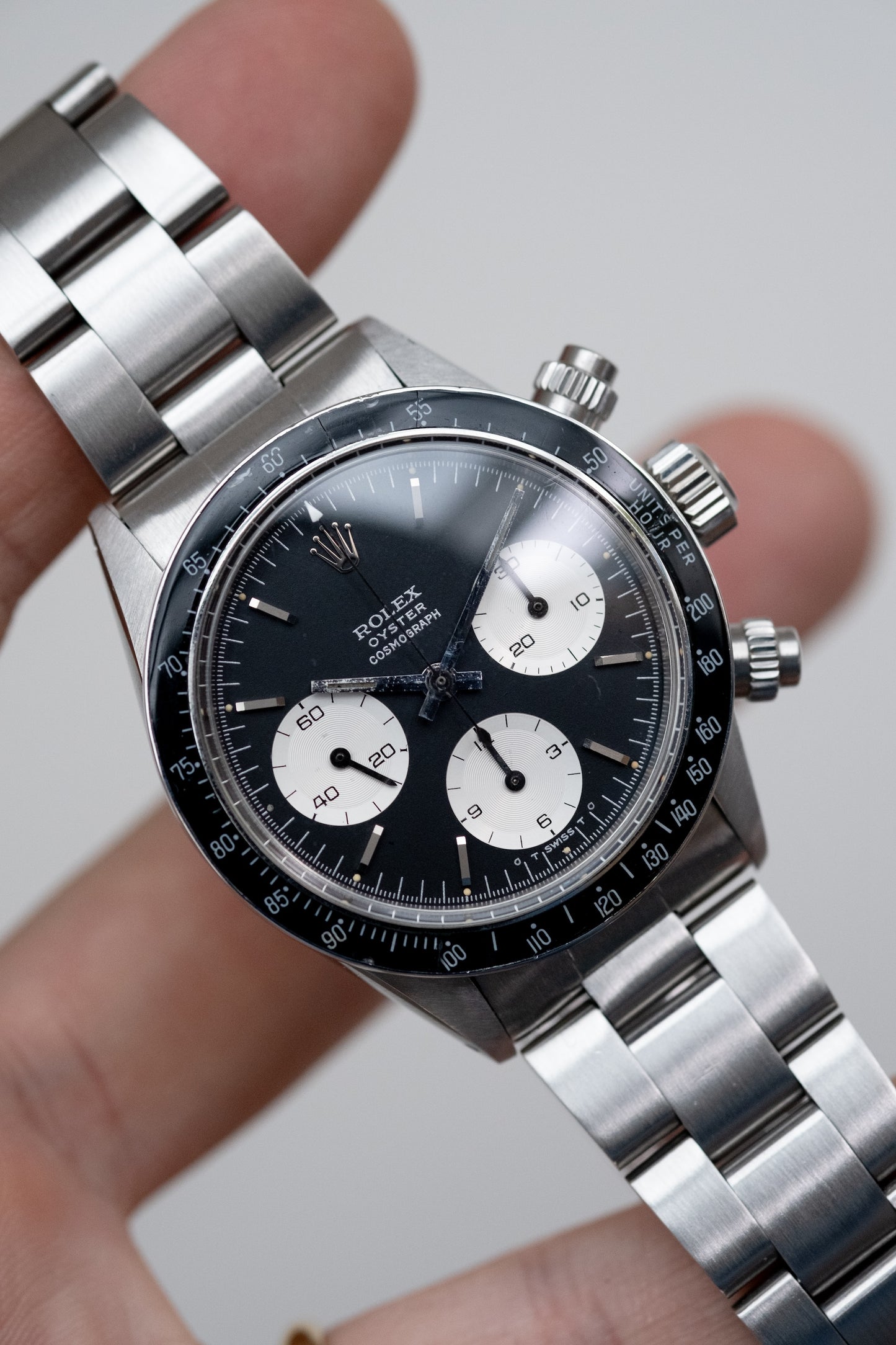ROLEX Cosmograph Daytona Reference 6263 Black Sigma Dial (1975)