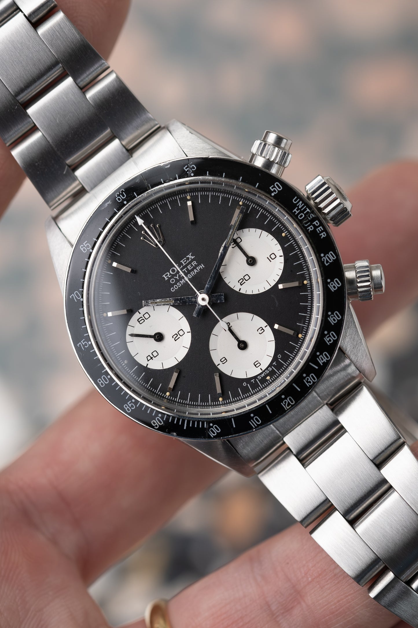 ROLEX Cosmograph Daytona Reference 6263 Black Sigma Dial (1975)