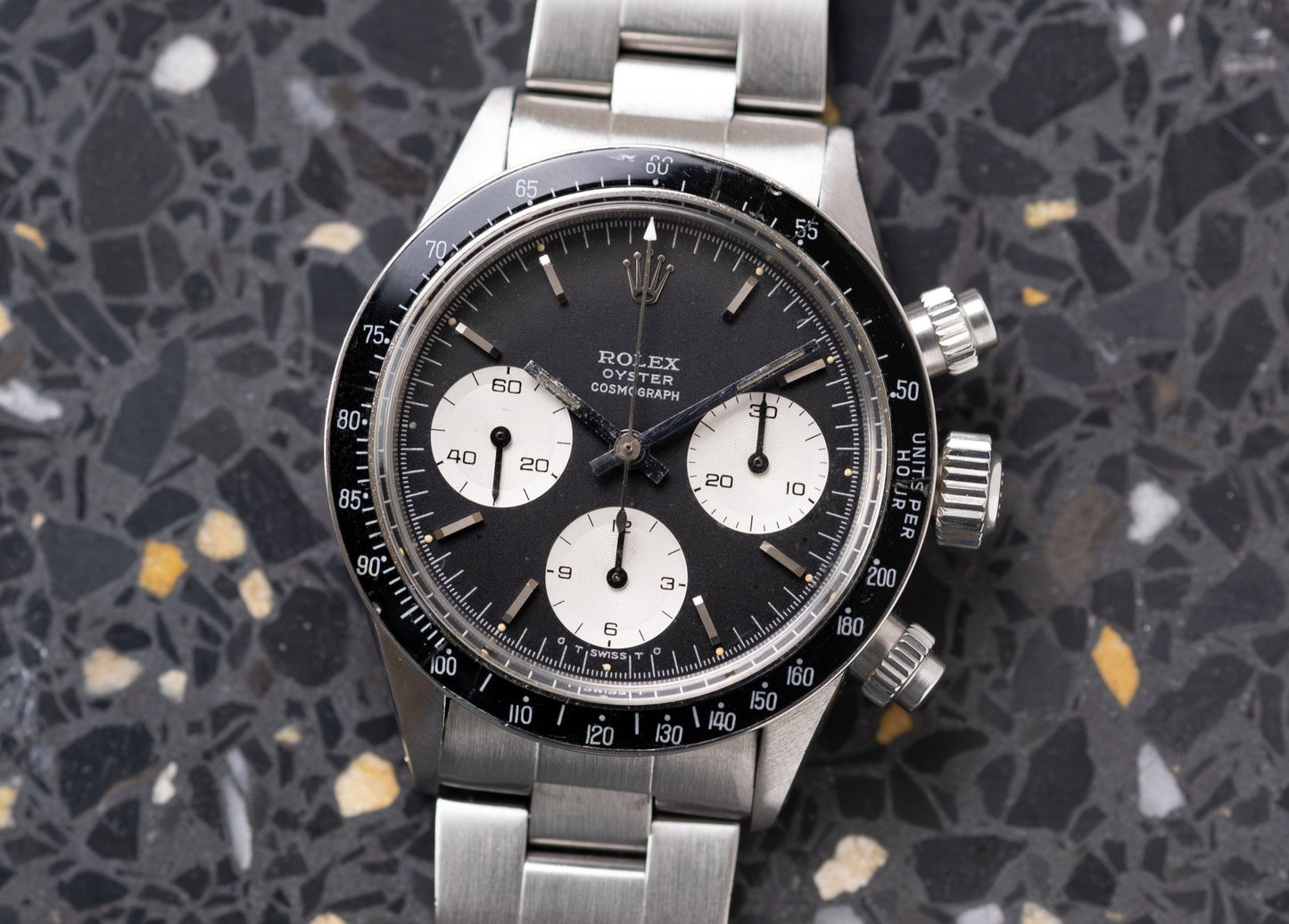 ROLEX Cosmograph Daytona Reference 6263 Black Sigma Dial (1975)