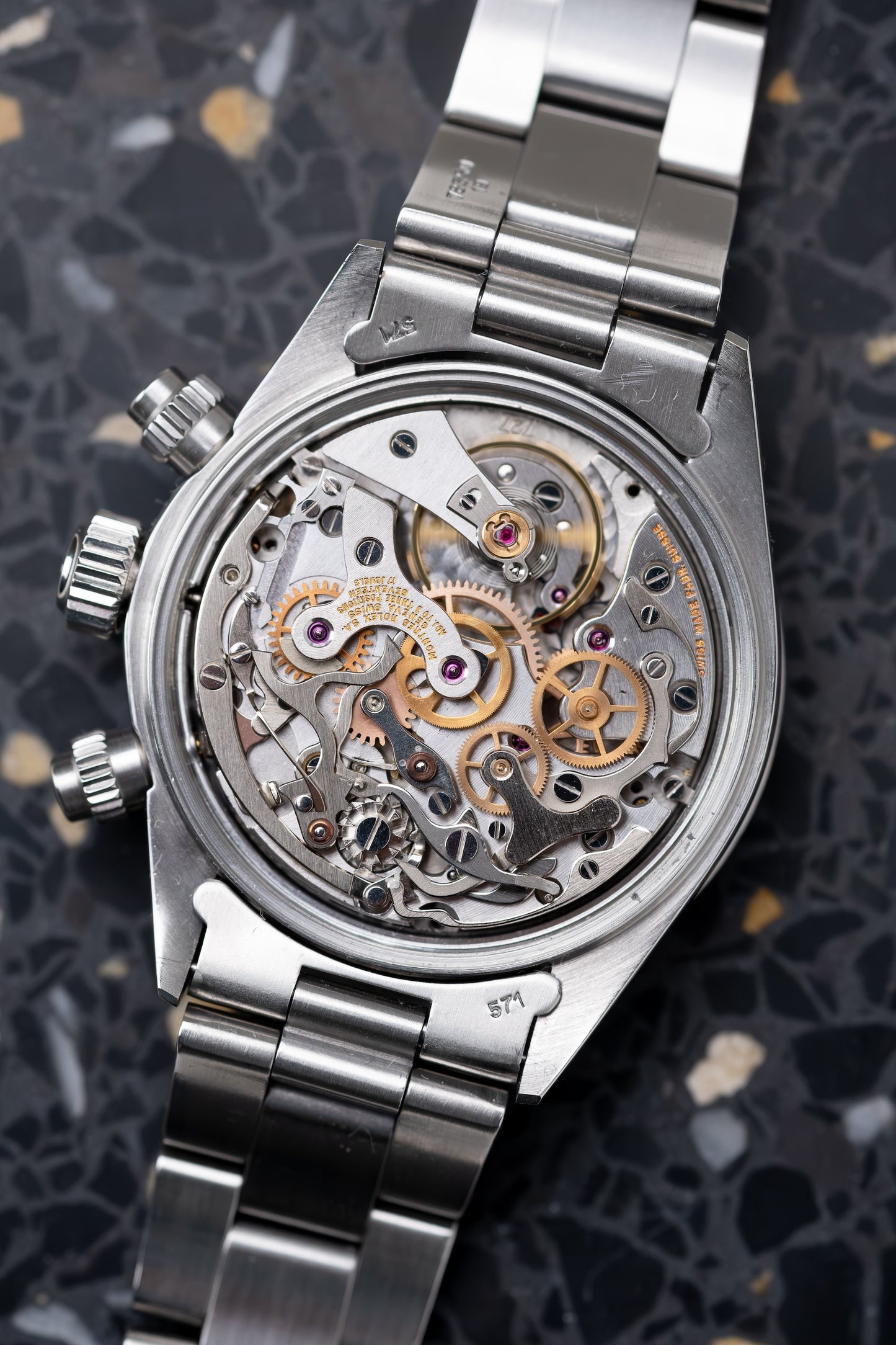 ROLEX Cosmograph Daytona Reference 6263 Black Sigma Dial (1975)