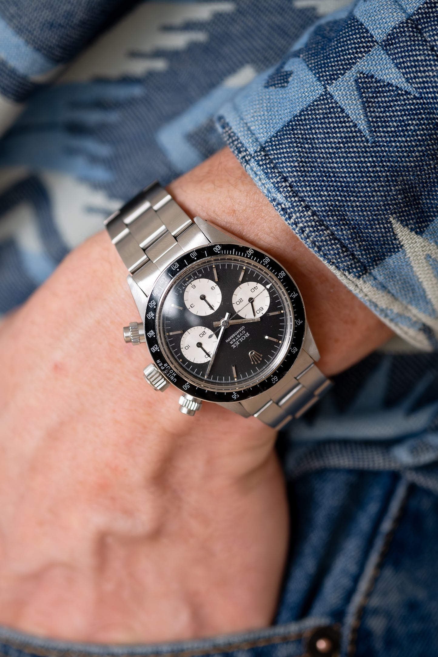 ROLEX Cosmograph Daytona Reference 6263 Black Sigma Dial (1975)