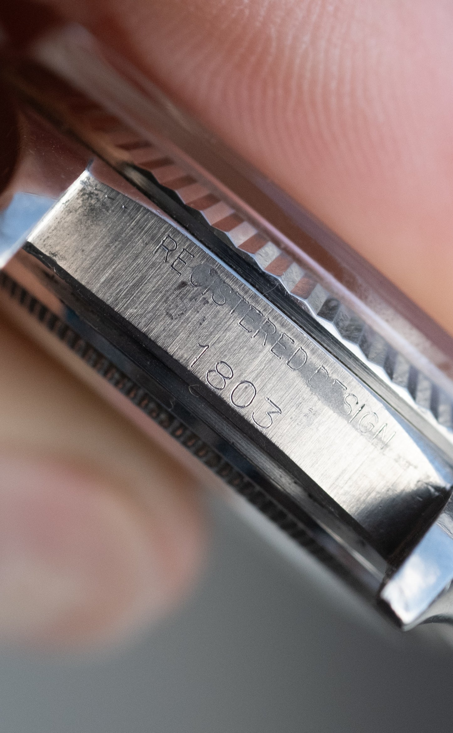 ROLEX Day Date Ref. 1803 Tropical Pink Dial Cigarette Hands White Gold (1963)
