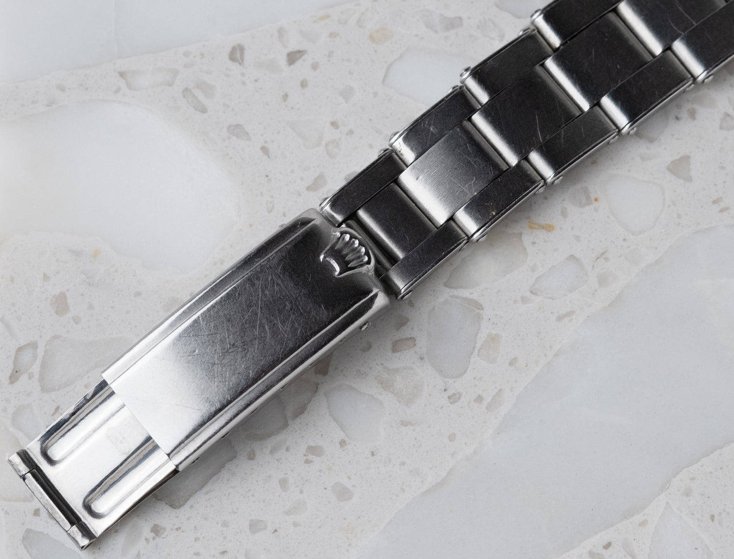ROLEX Explorer Gilt Dial Ref. 5504 Box, Guarantee + Service Papers (1958)