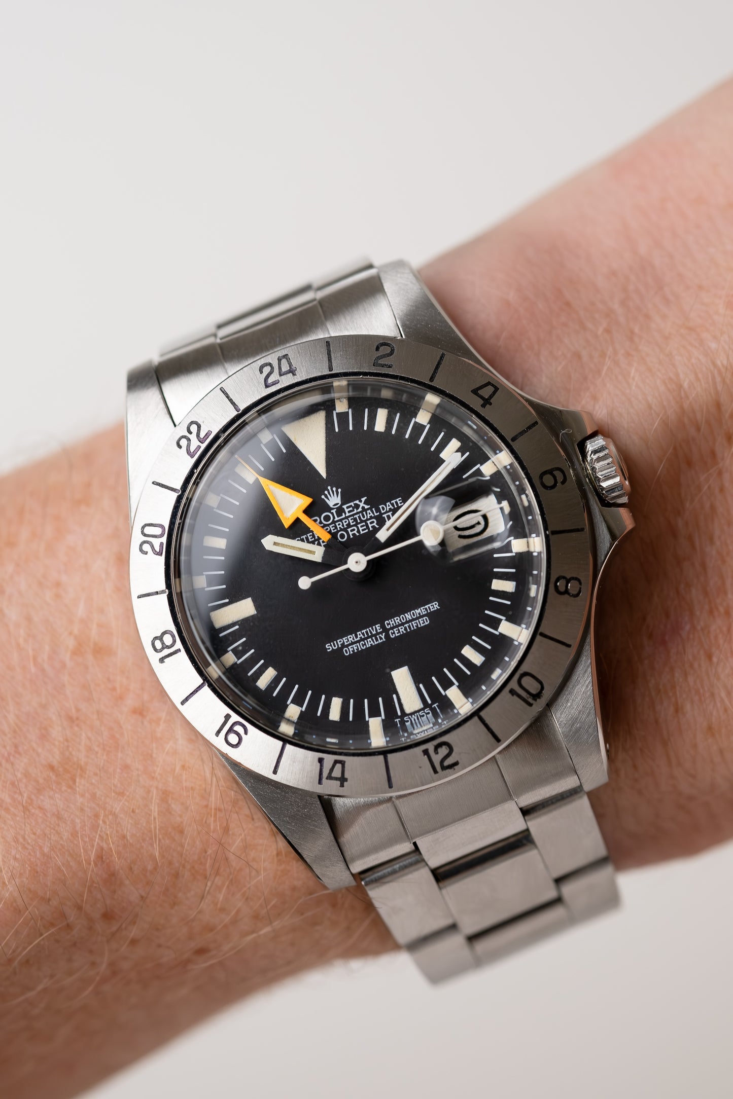 ROLEX Explorer II "Freccione" Ref. 1655 Mark 3 Radial Dial (1978)