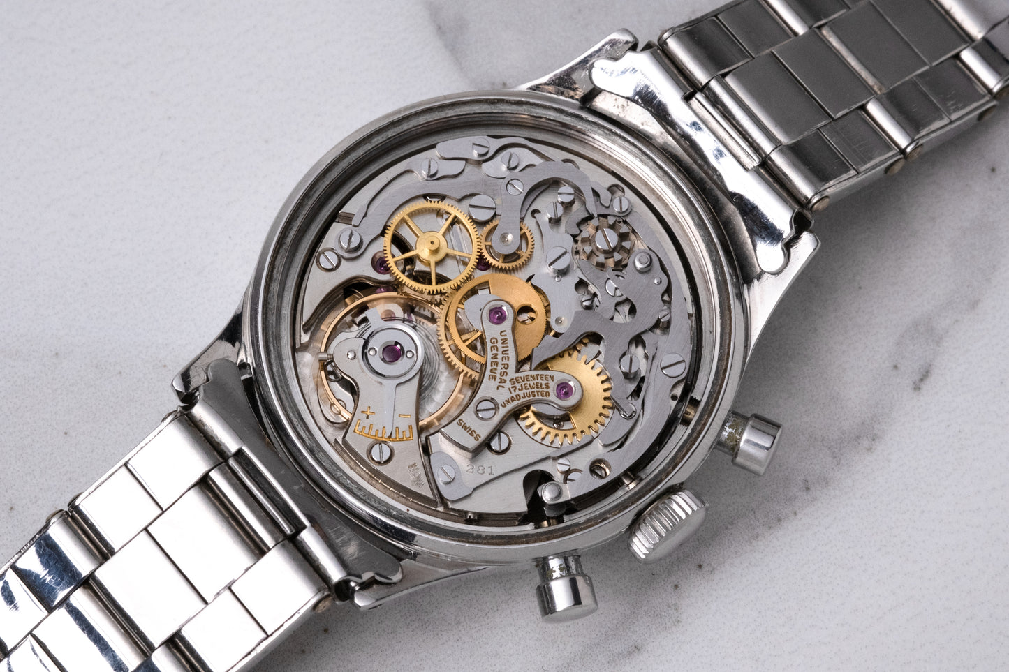 UNIVERSAL GENEVE Compax Chronograph Ref. 22295 - 4 (1958)