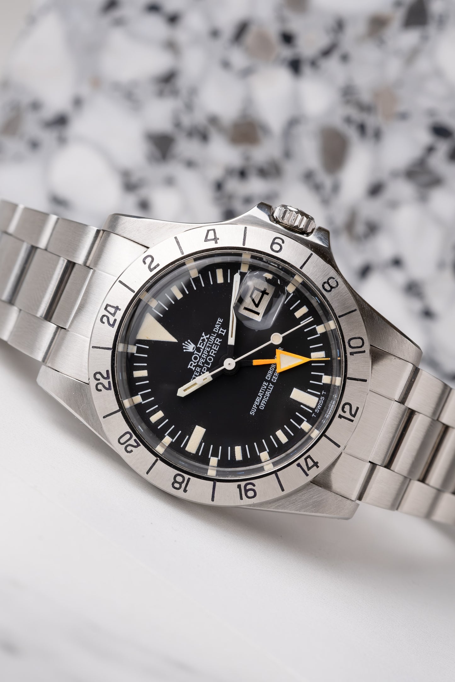 ROLEX Explorer II "Freccione" Ref. 1655 Mark 3 Radial Dial (1978)
