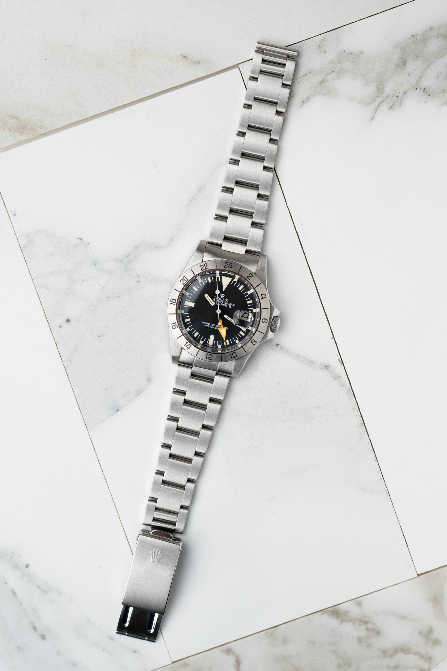 ROLEX Explorer II "Freccione" Ref. 1655 Mark 3 Radial Dial (1978)