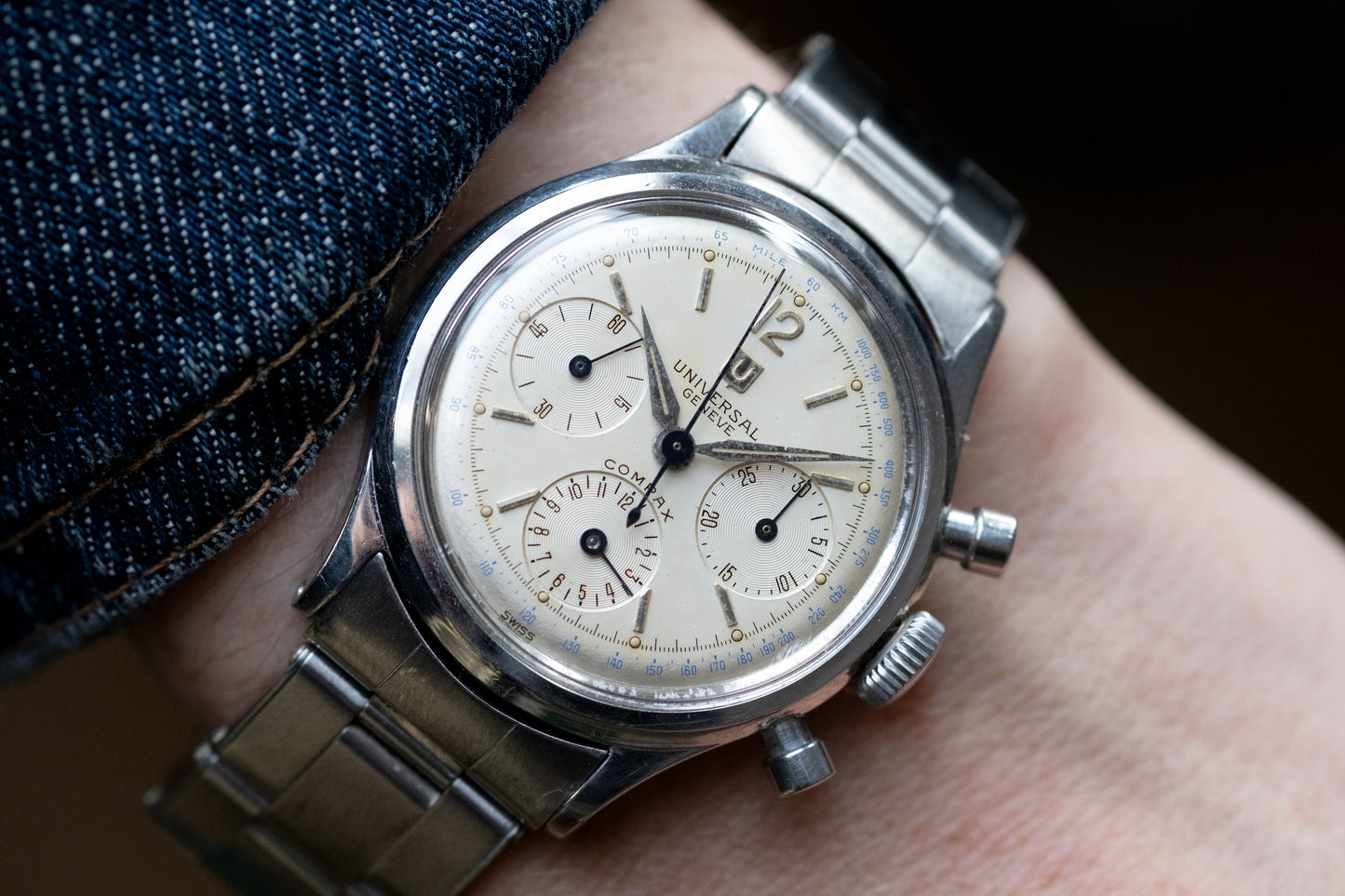 UNIVERSAL GENEVE Compax Chronograph Ref. 22295 - 4 (1958)