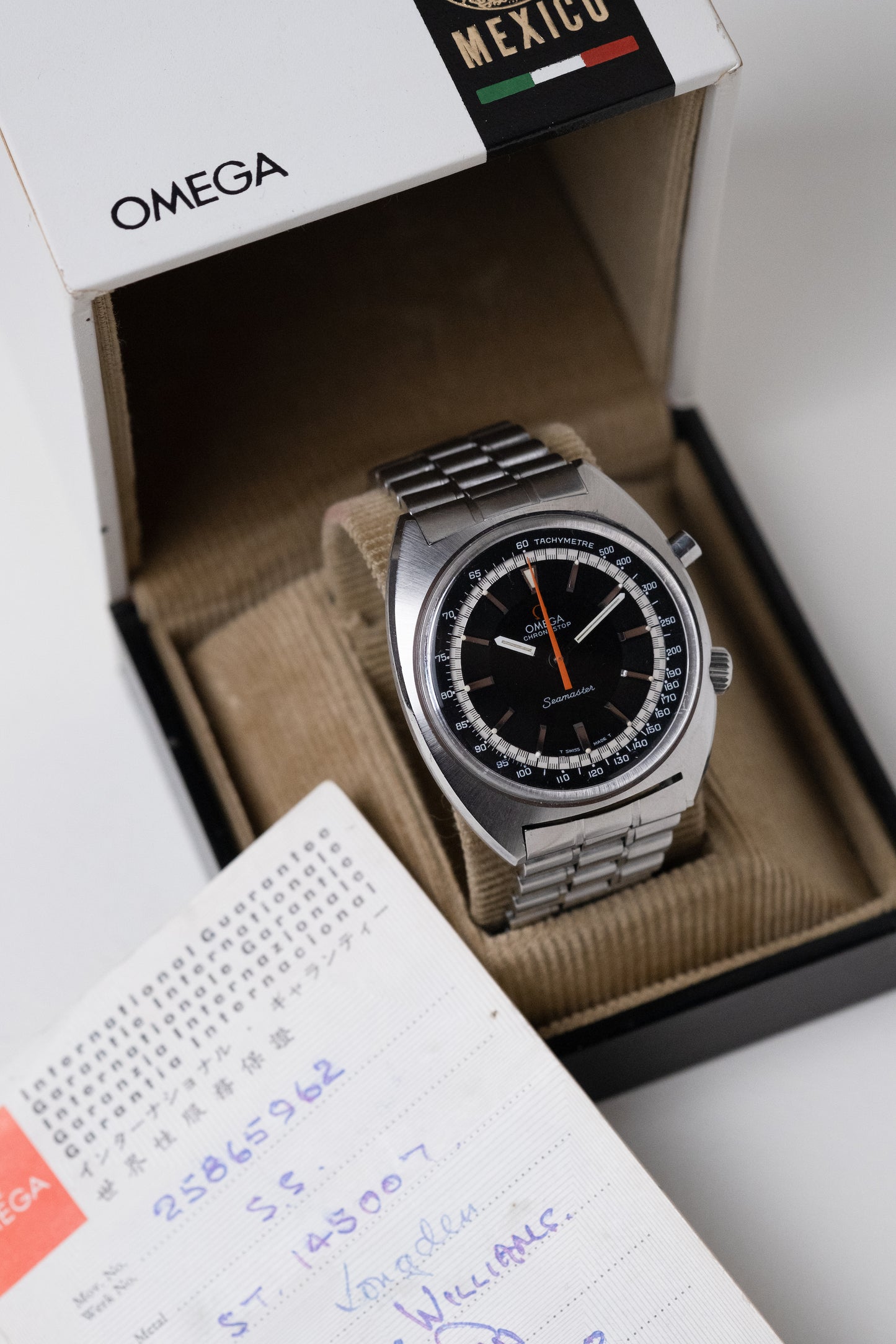 OMEGA Seamaster Chronostop Ref. 145.007 (1968)