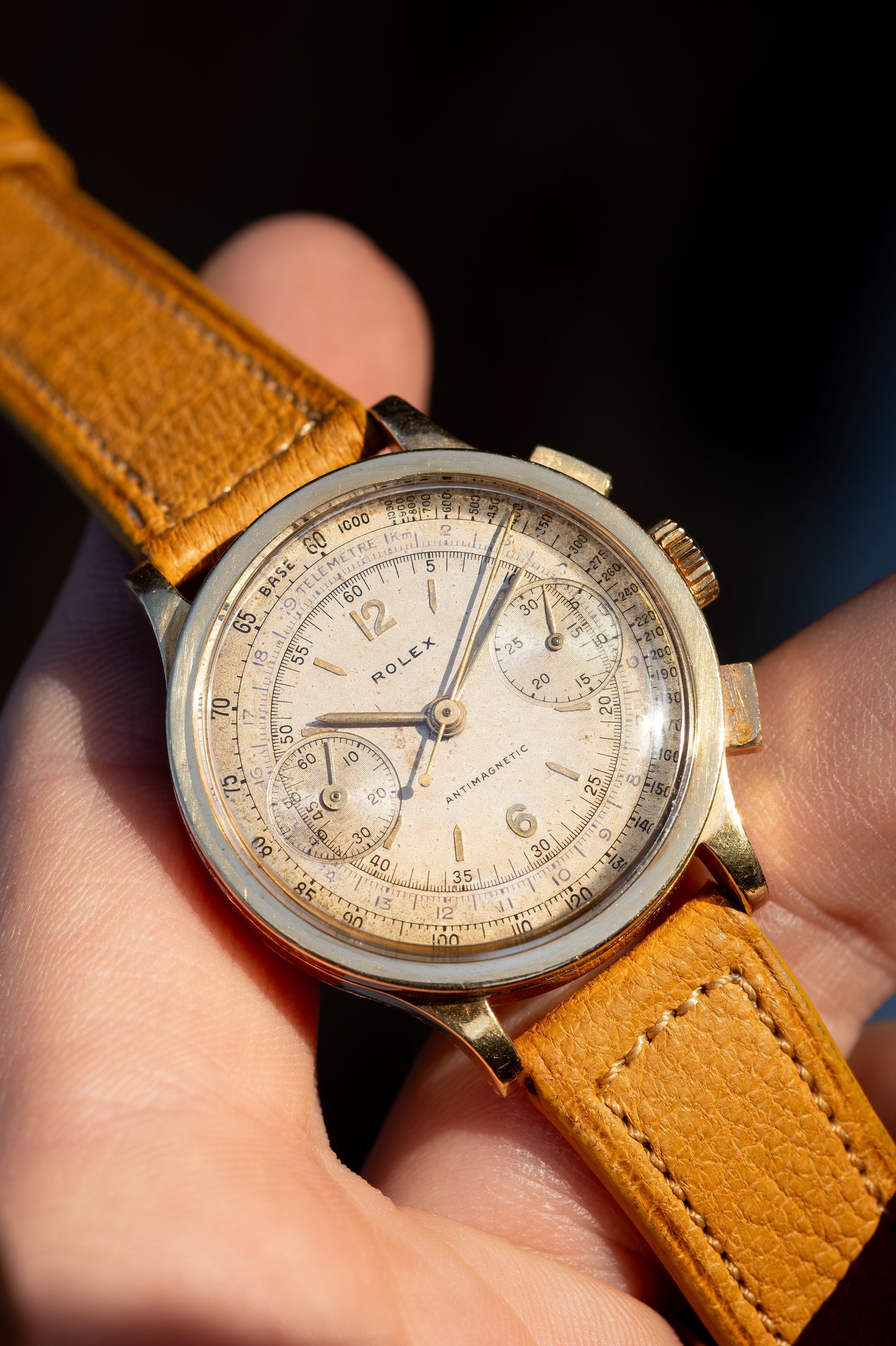 ROLEX 18k Antimagnetic Chronograph Reference 2811 (1938)