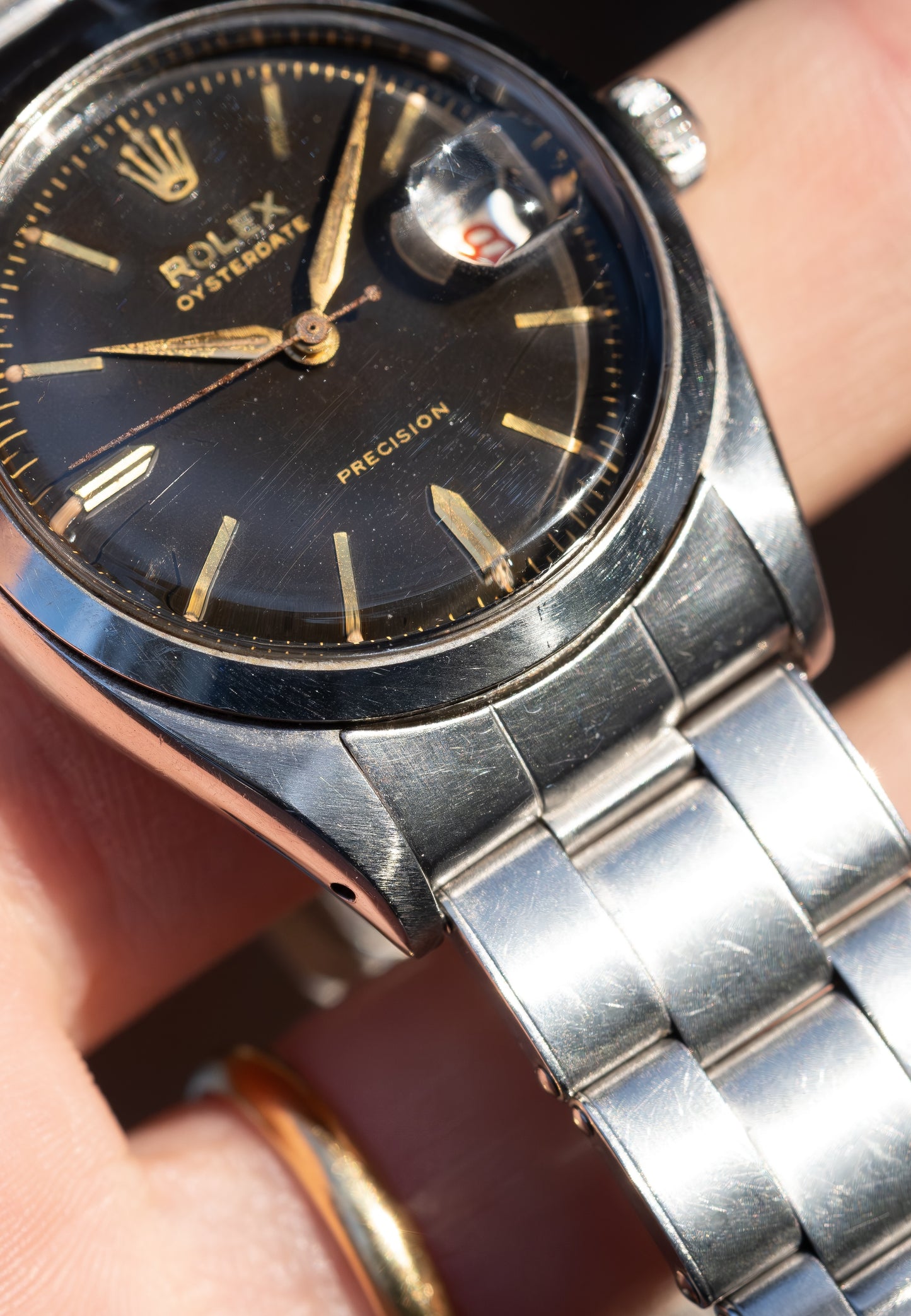 ROLEX Oysterdate Precision Reference 6494 Tropical Dial (1958)