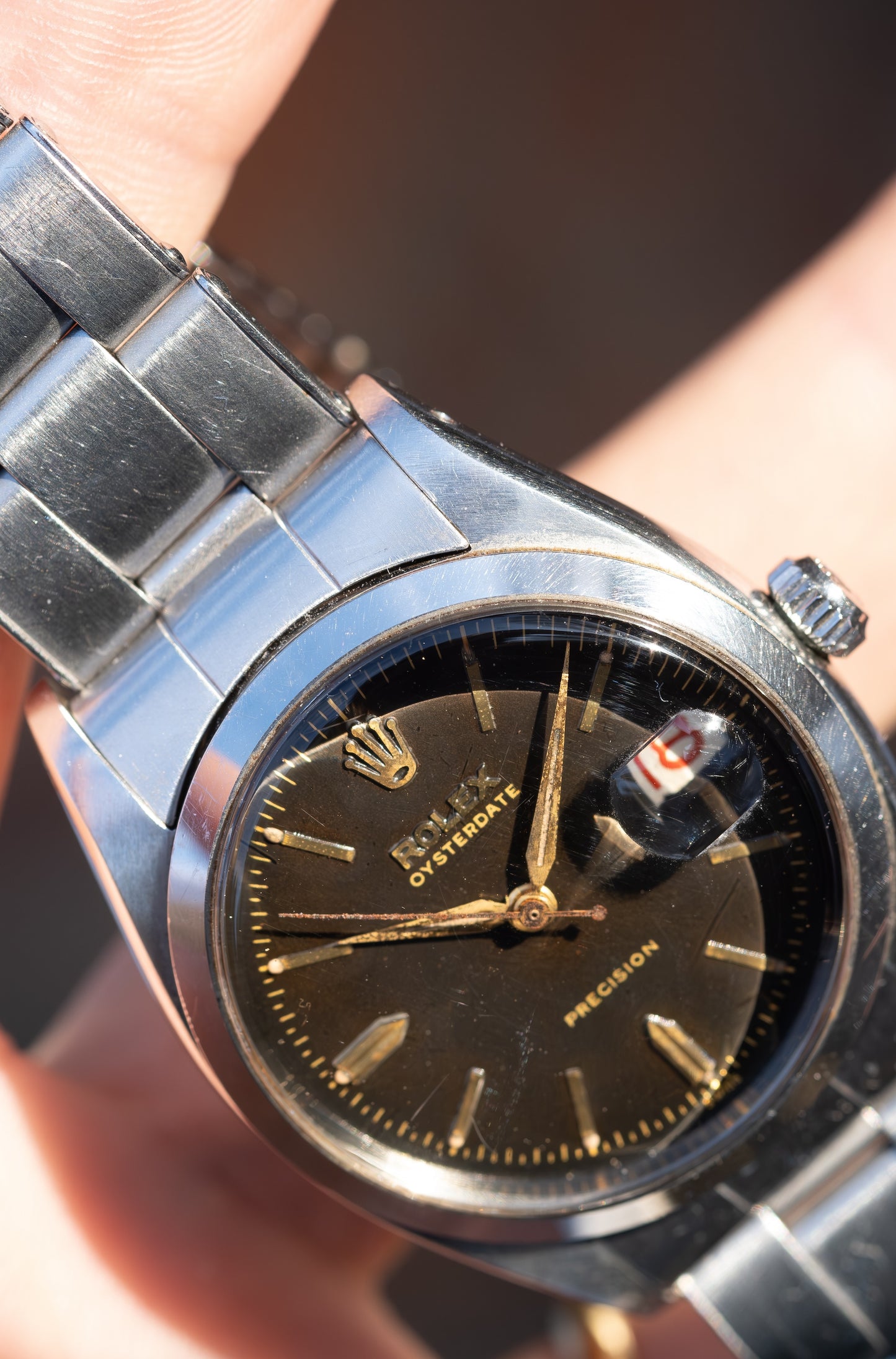 ROLEX Oysterdate Precision Reference 6494 Tropical Dial (1958)