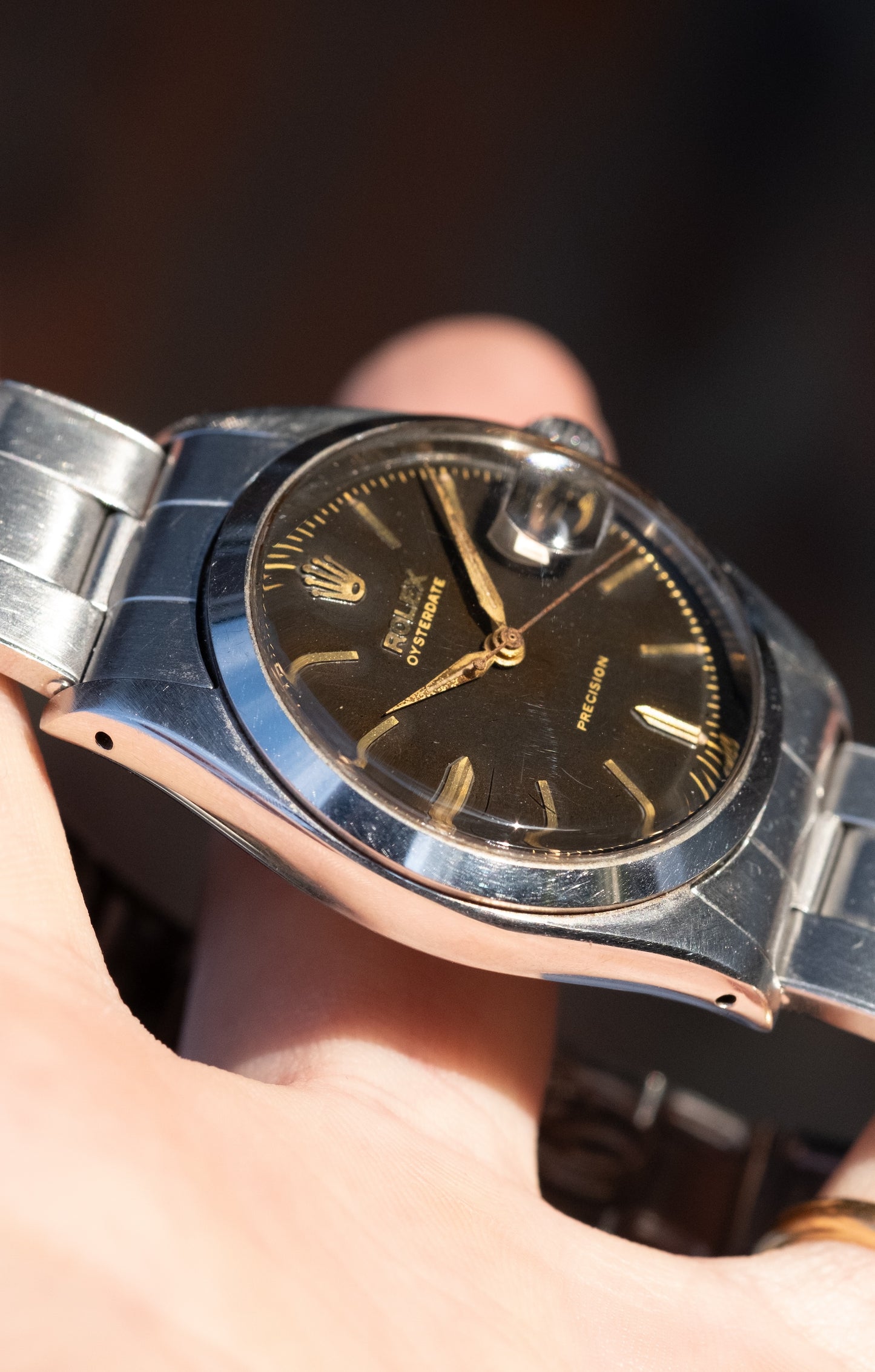 ROLEX Oysterdate Precision Reference 6494 Tropical Dial (1958)