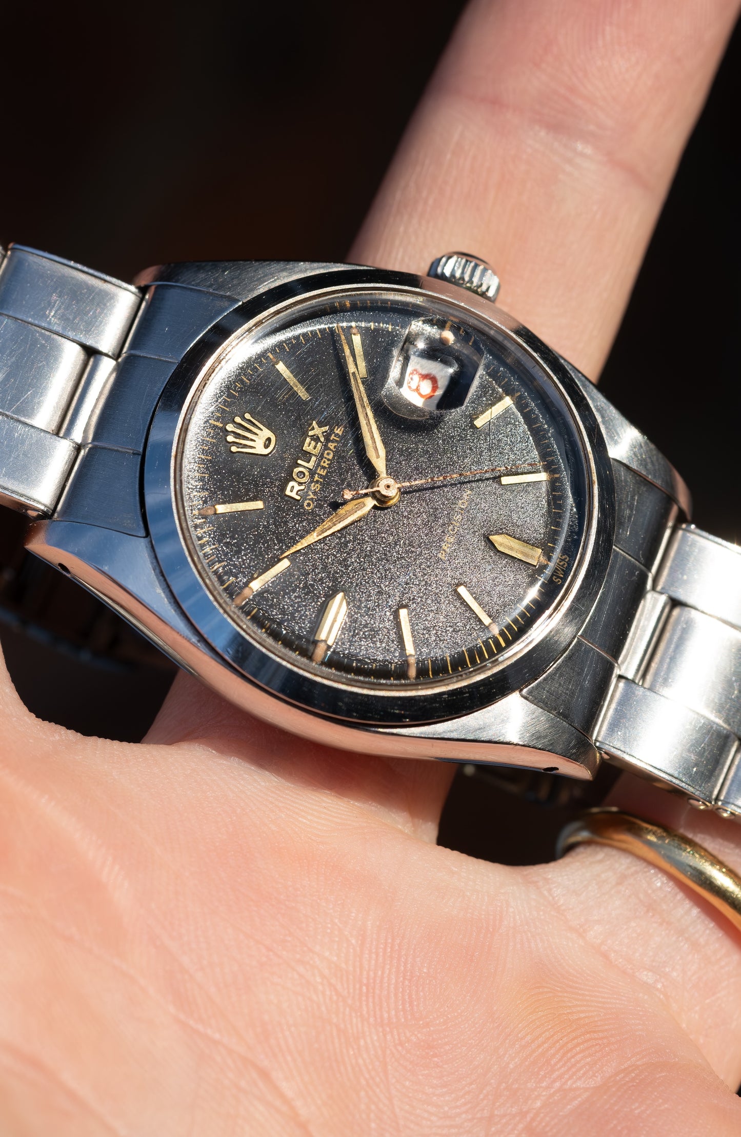 ROLEX Oysterdate Precision Reference 6494 Tropical Dial (1958)