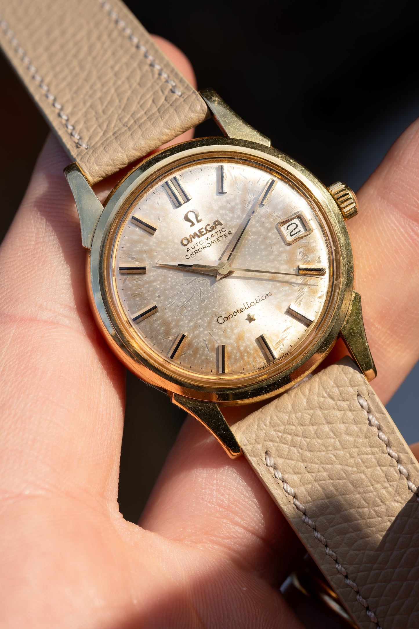 OMEGA Automatic Chronometer Constellation 18Ct Yellow Gold Ref. 886 (1962)