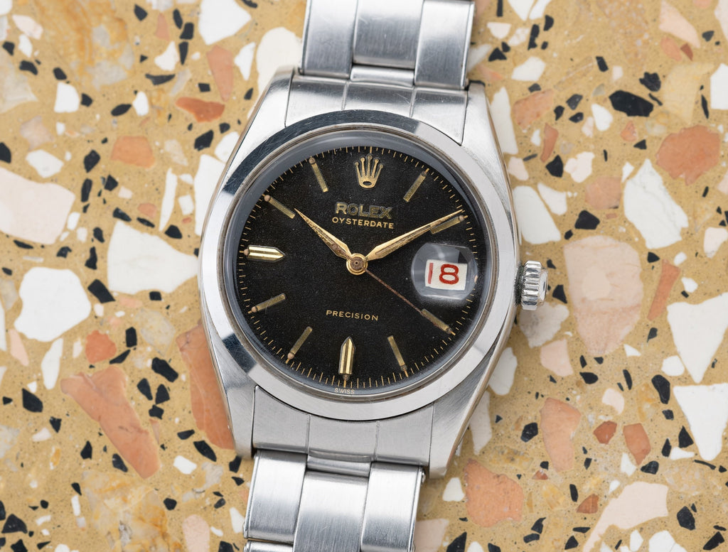 ROLEX Oysterdate Precision Reference 6494 Tropical Dial (1958)