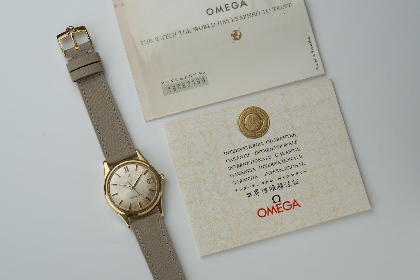 OMEGA Automatic Chronometer Constellation 18Ct Yellow Gold Ref. 886 (1962)